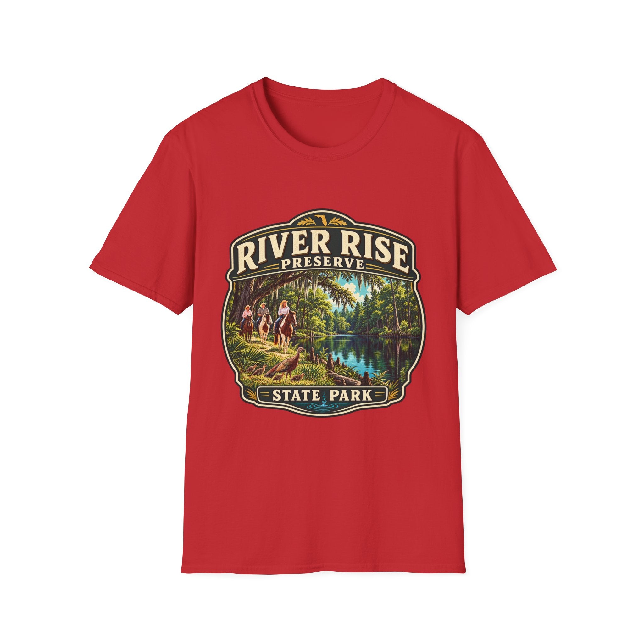 River Rise - Retro Tee