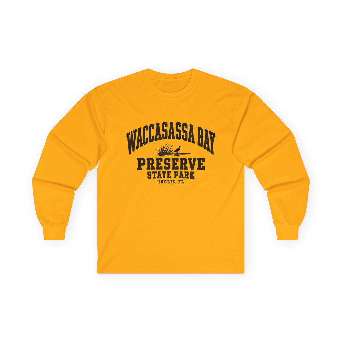 Waccasassa Bay Preserve State Park Logo- Long Sleeve Tee