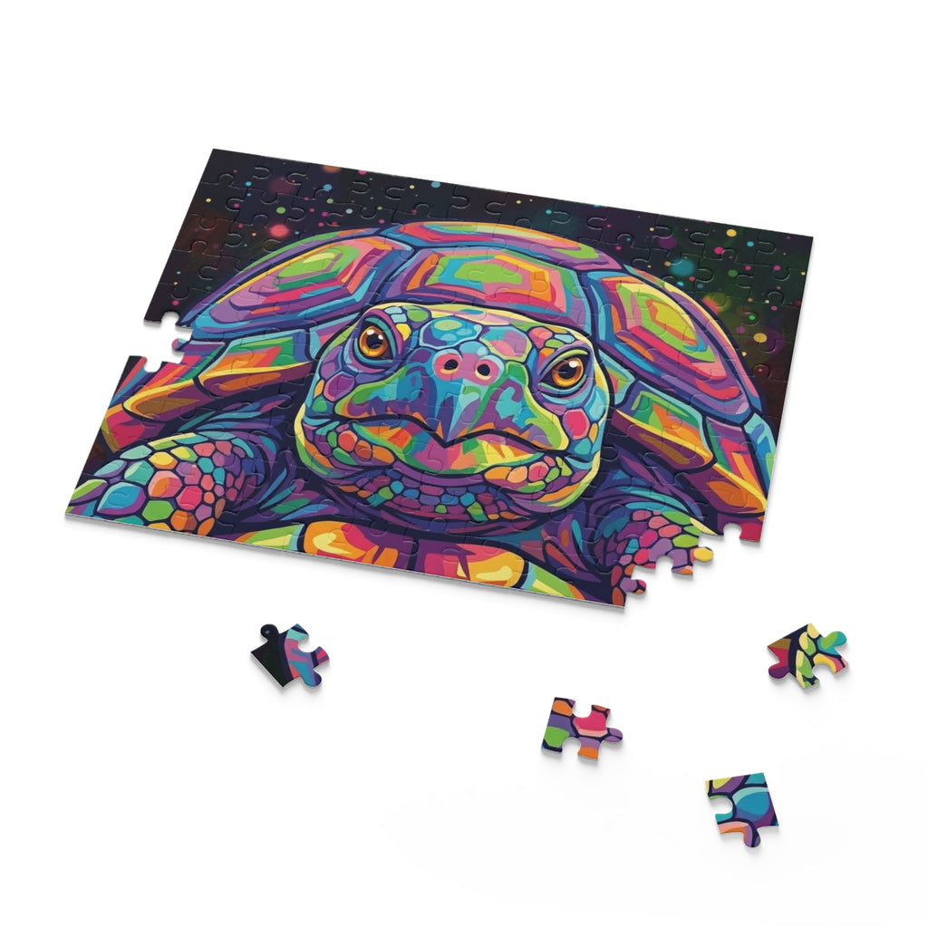 Rainbow Gopher Tortoise Jigsaw Puzzle (120/252/500 pcs)