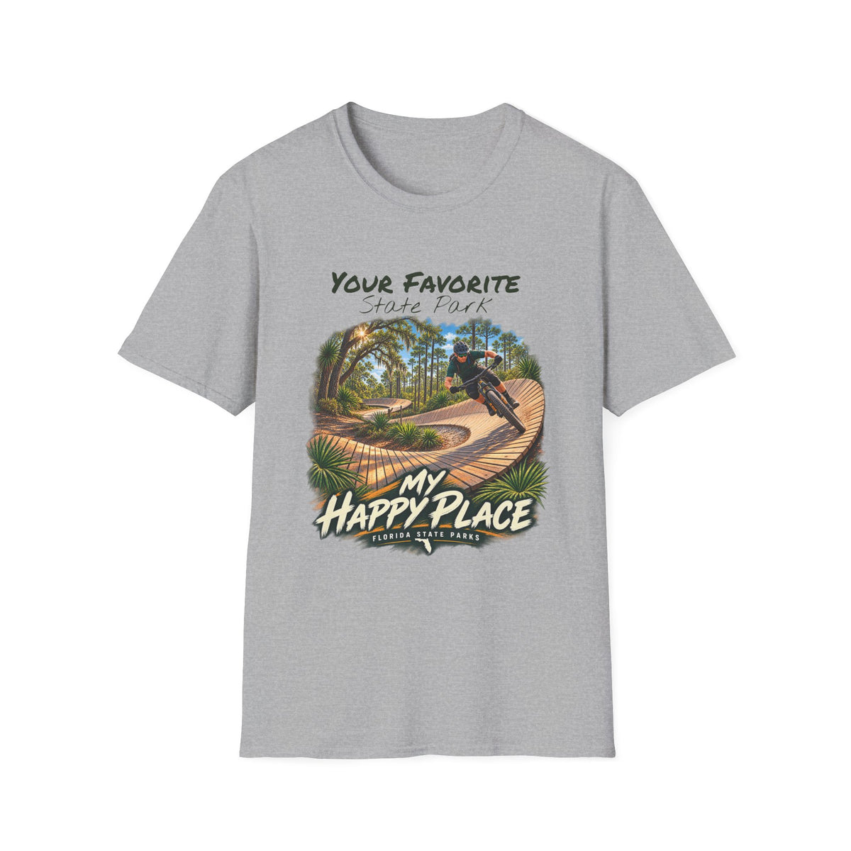 CUSTOMIZABLE Bike Course- Retro Tee
