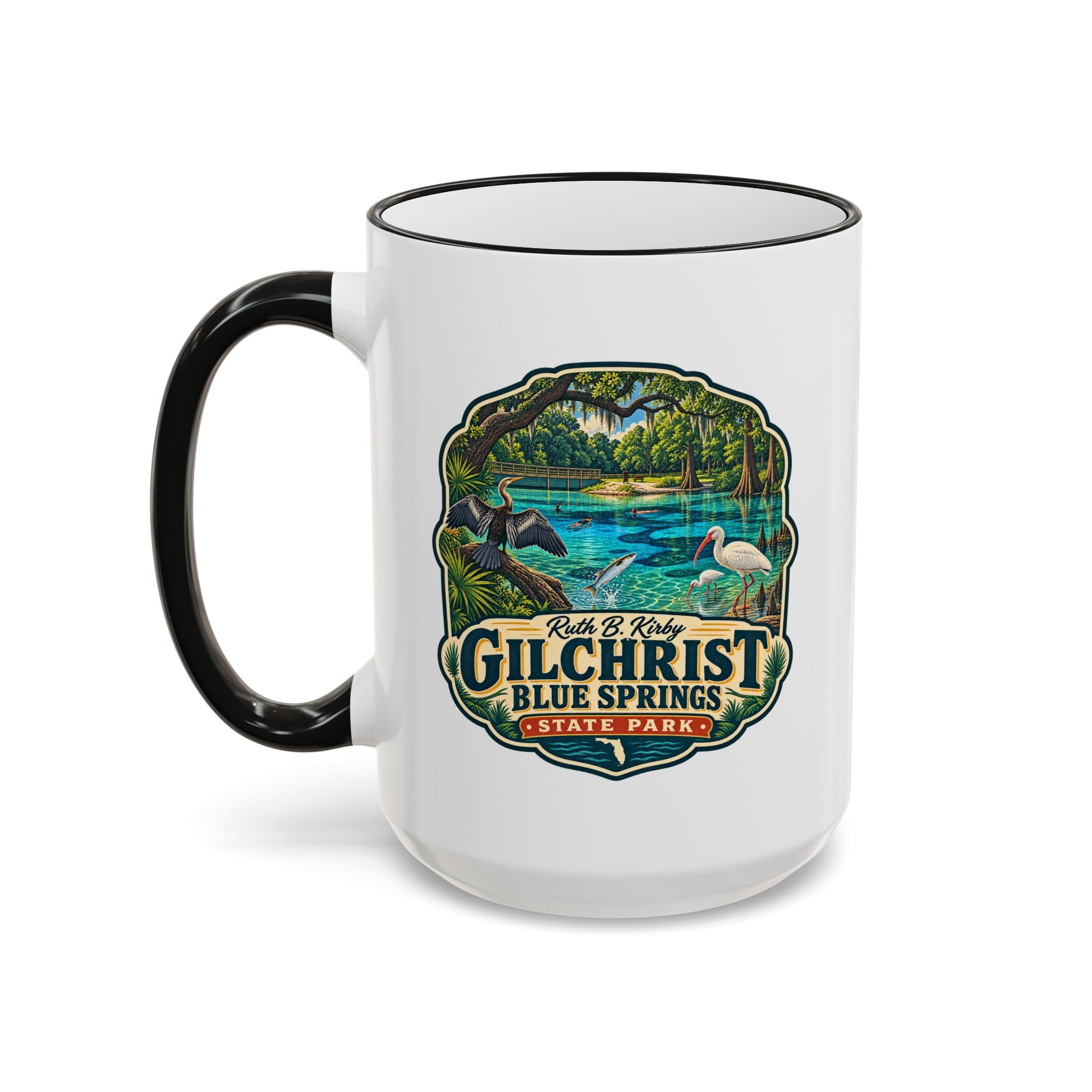 Gilchrist Blue Accent Rim & Handle 11oz/15oz