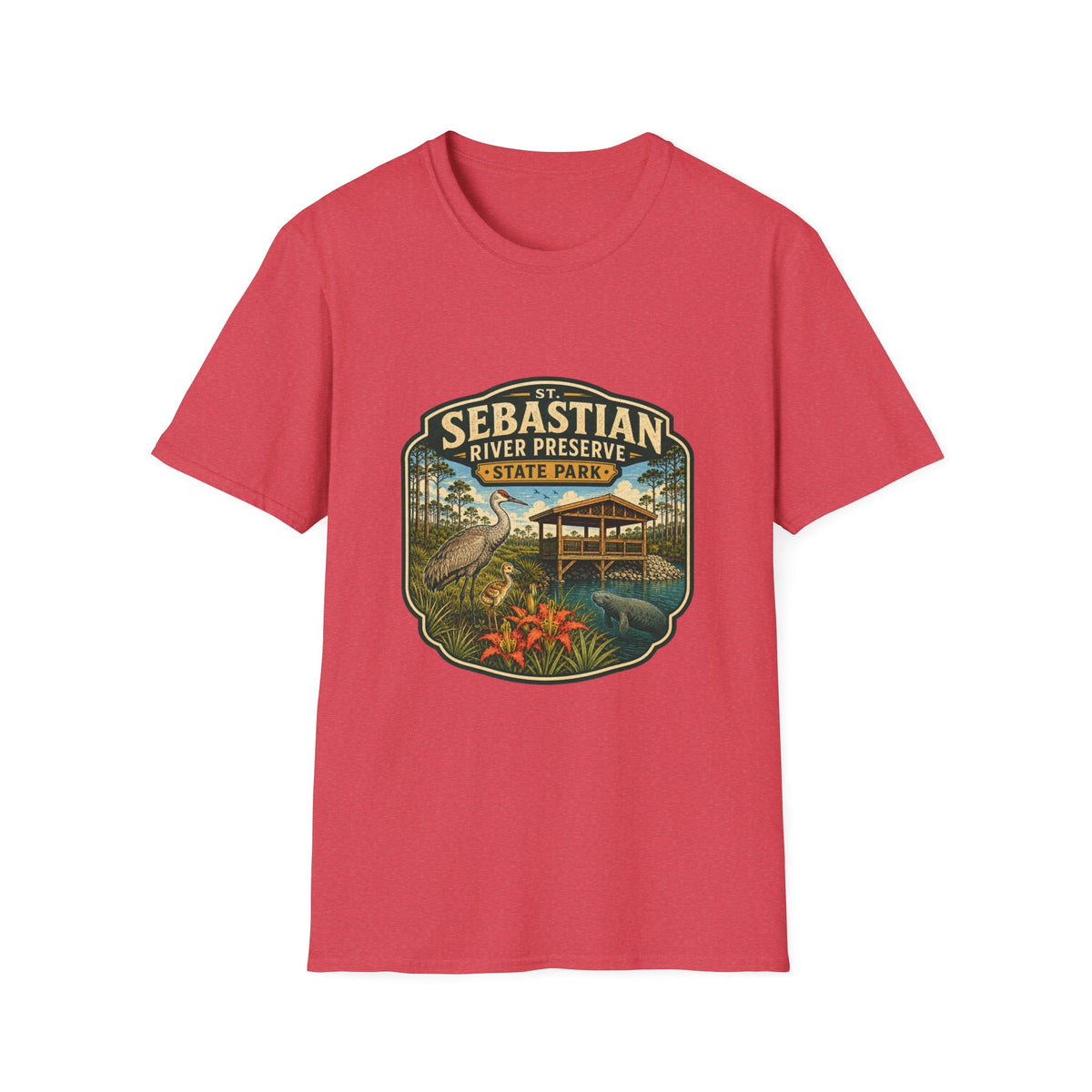 St. Sebastian River — Retro Tee