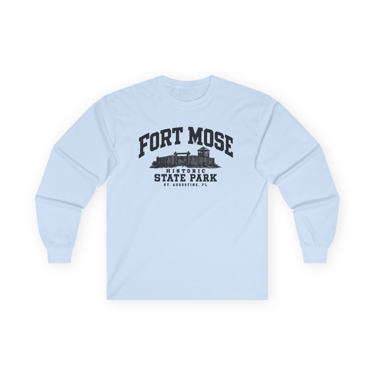 Fort Mose Historic State Park Logo- Long Sleeve Tee
