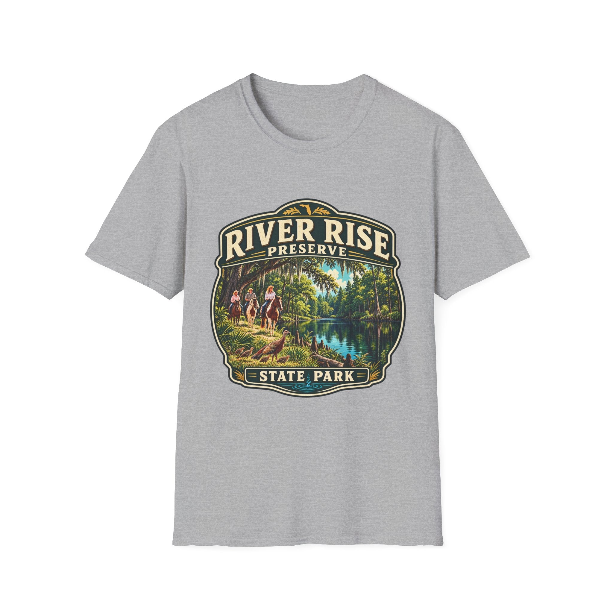 River Rise - Retro Tee
