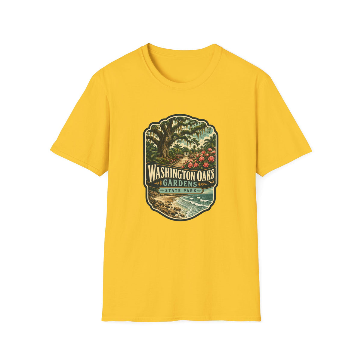 Washington Oaks — Retro Tee