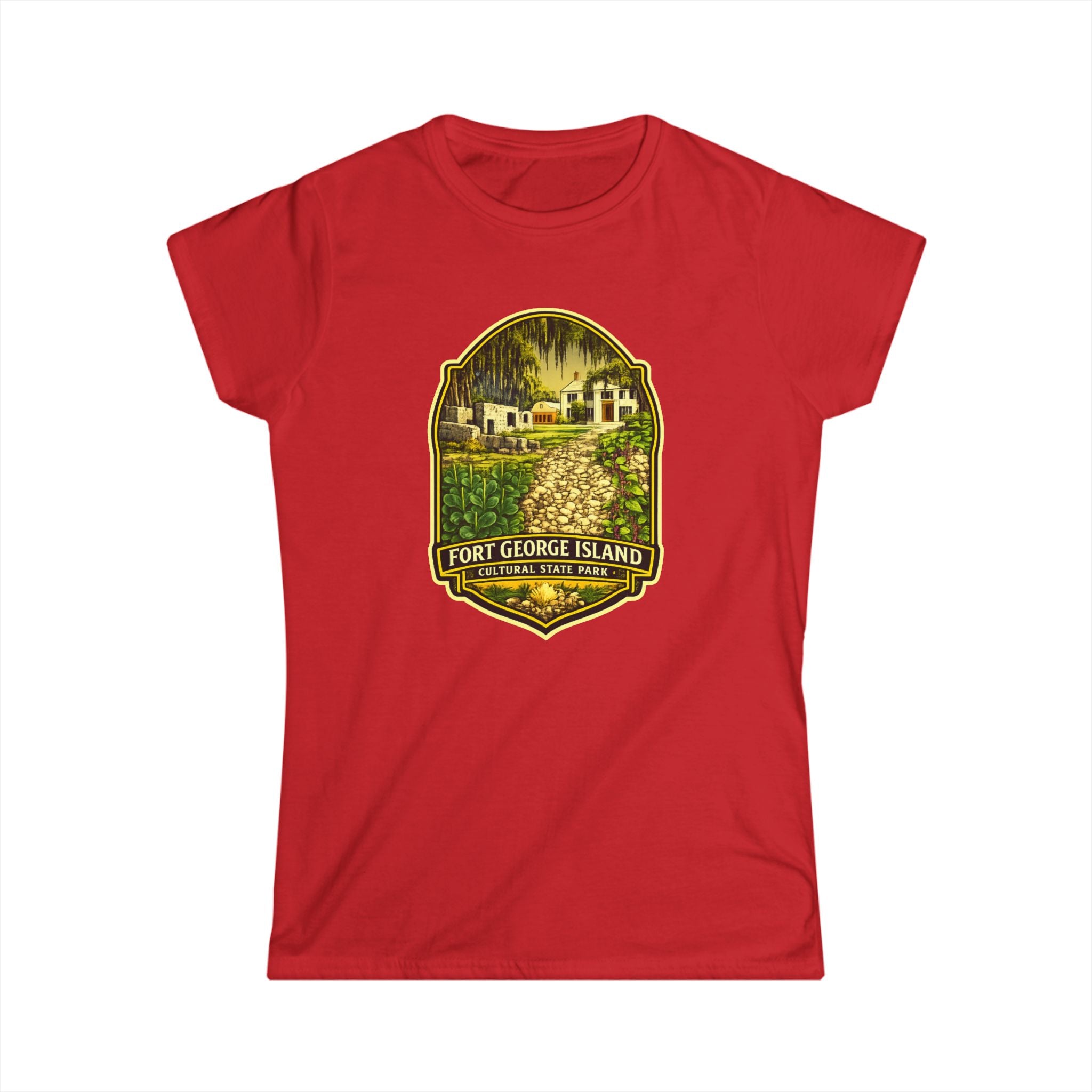 Fort George Island- Vintage Tee