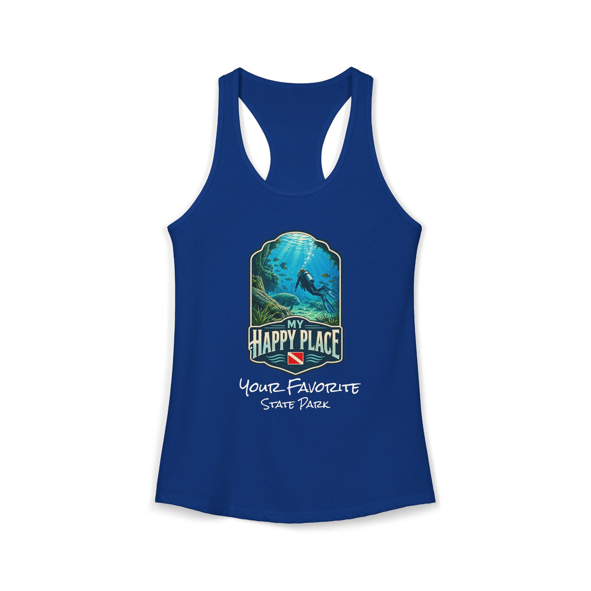 CUSTOMIZABLE Springs Racerback Tank