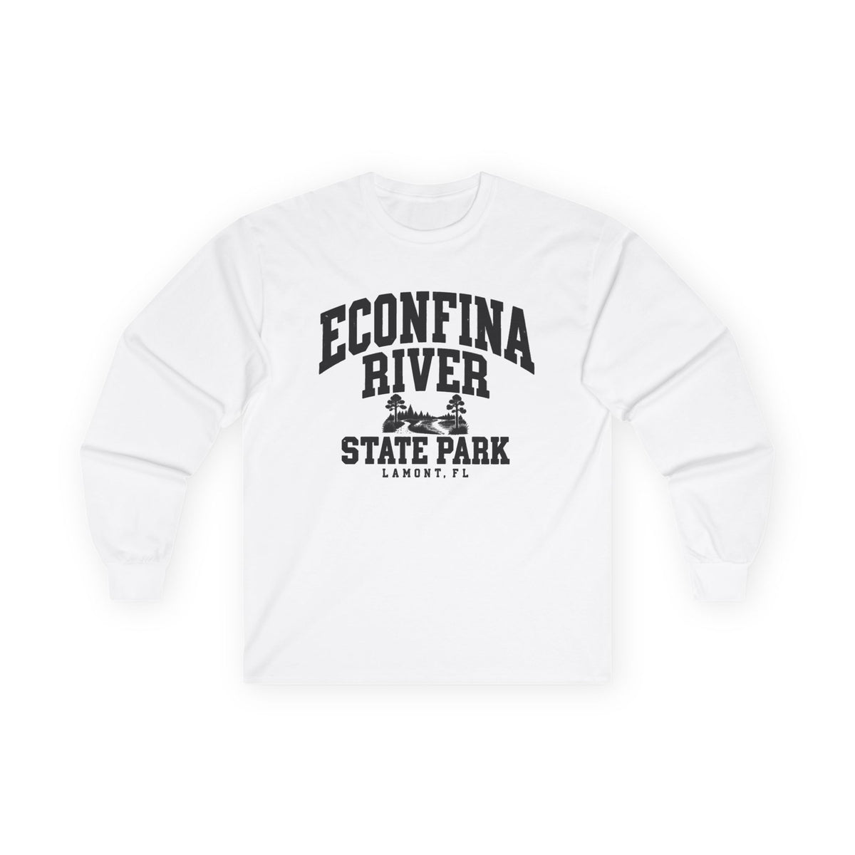 Econfina River State Park Vintage Logo- Long Sleeve Tee