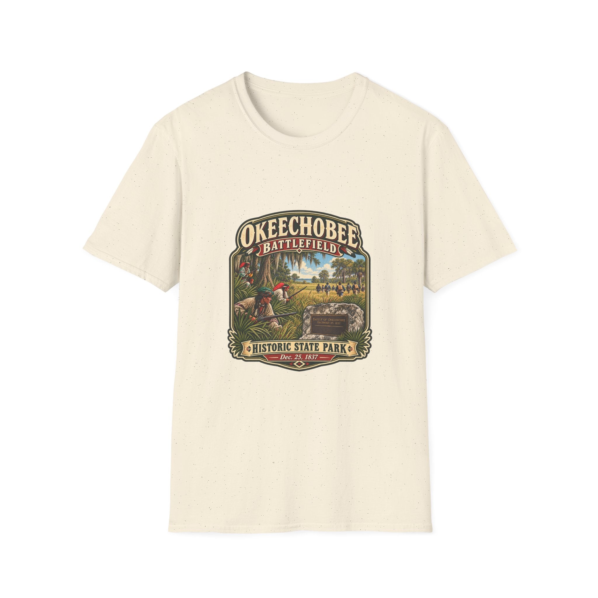 Okeechobee Battlefield- Retro Tee