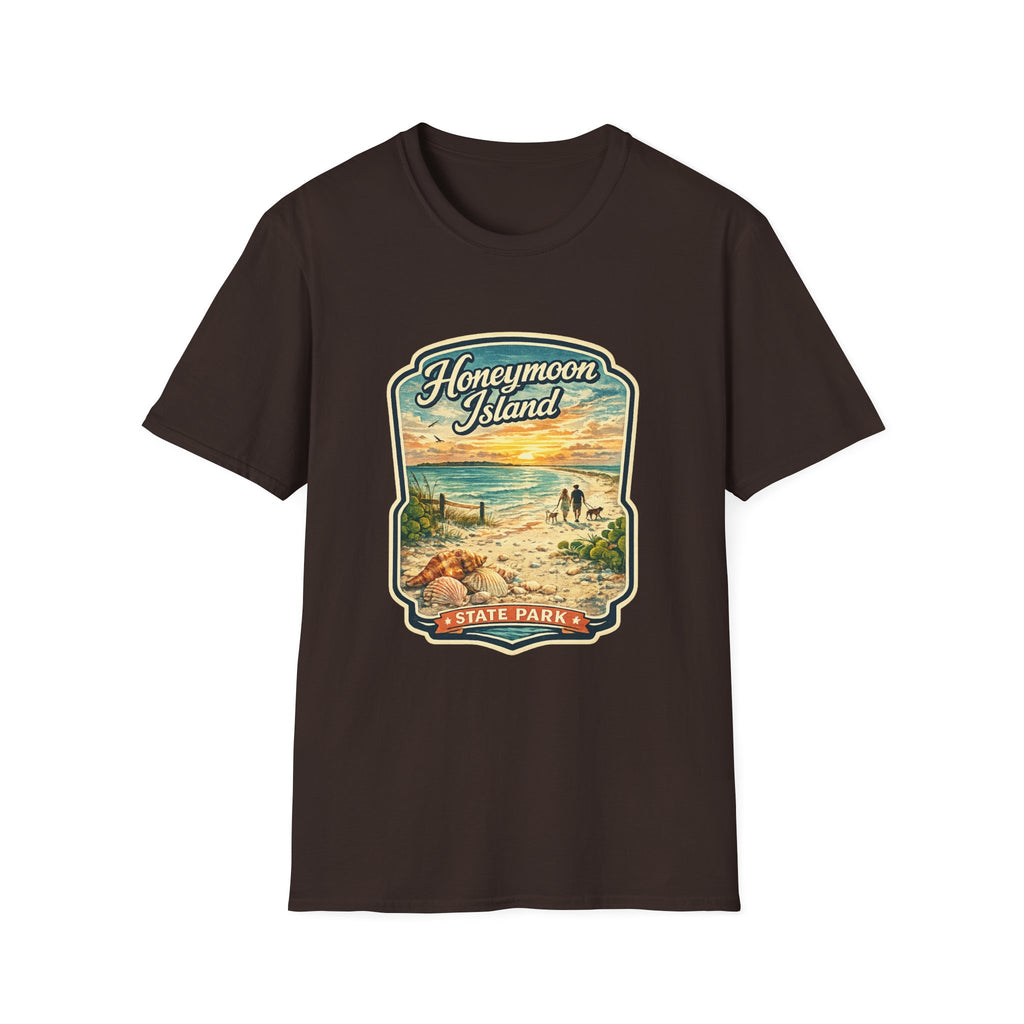 Honeymoon Island- Retro Tee