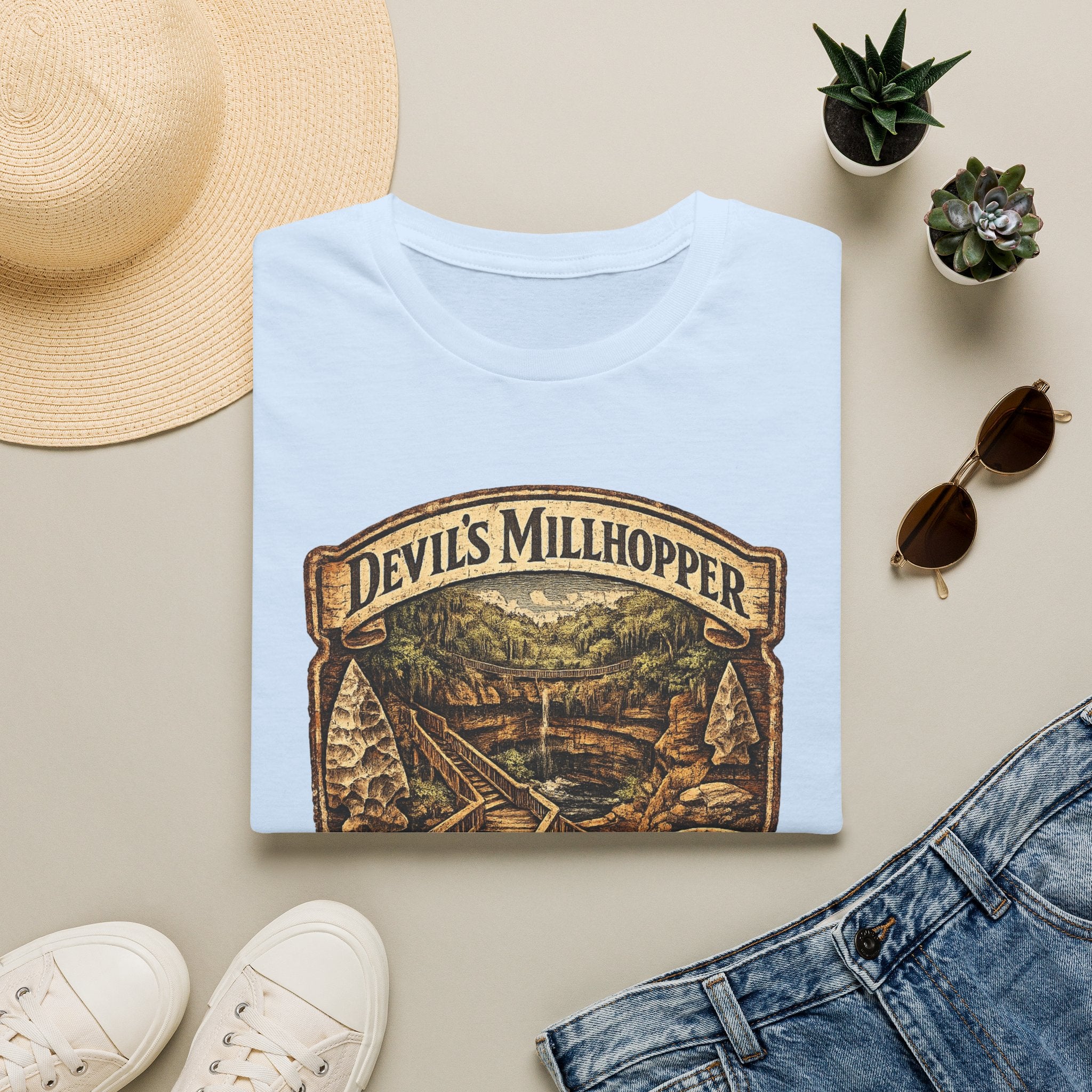 Devil's Millhopper- Retro Tee
