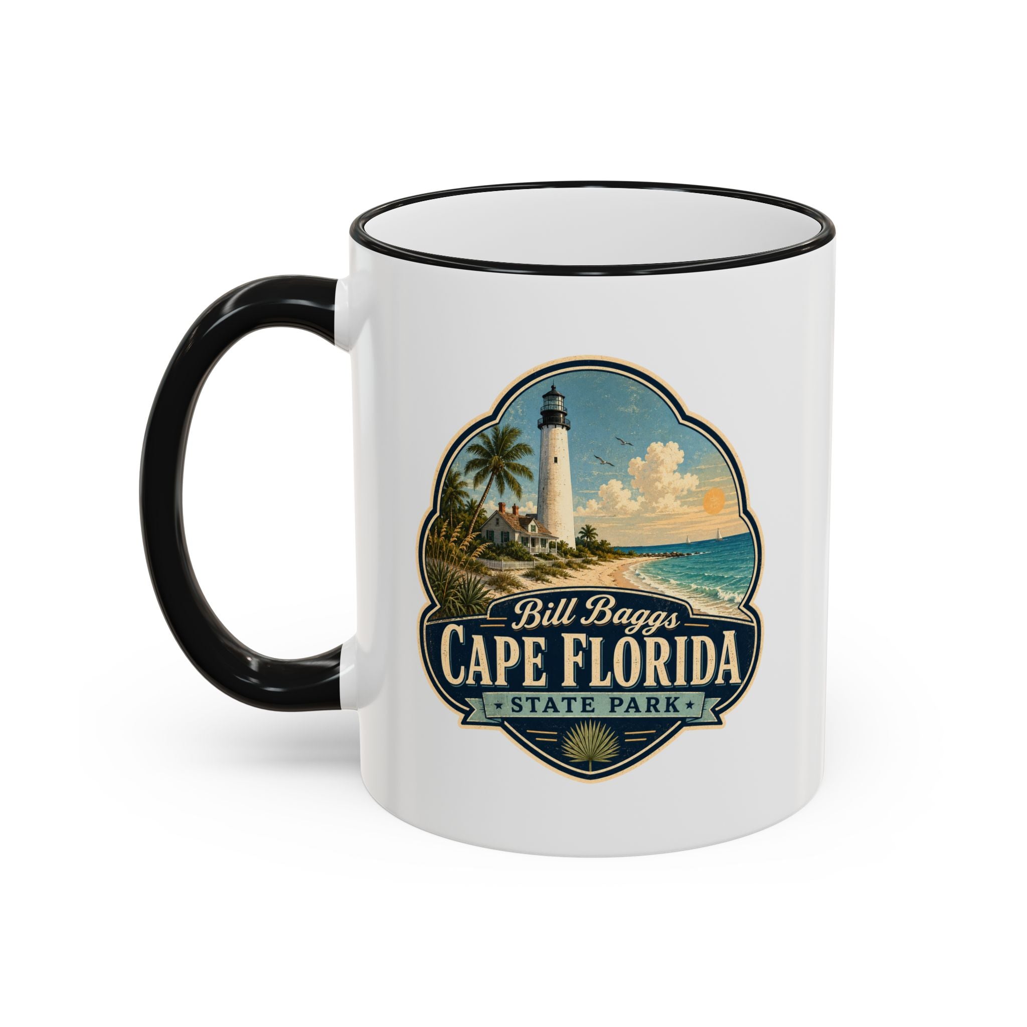 Bill Baggs Cape Florida Accent Rim & Handle 11oz/15oz