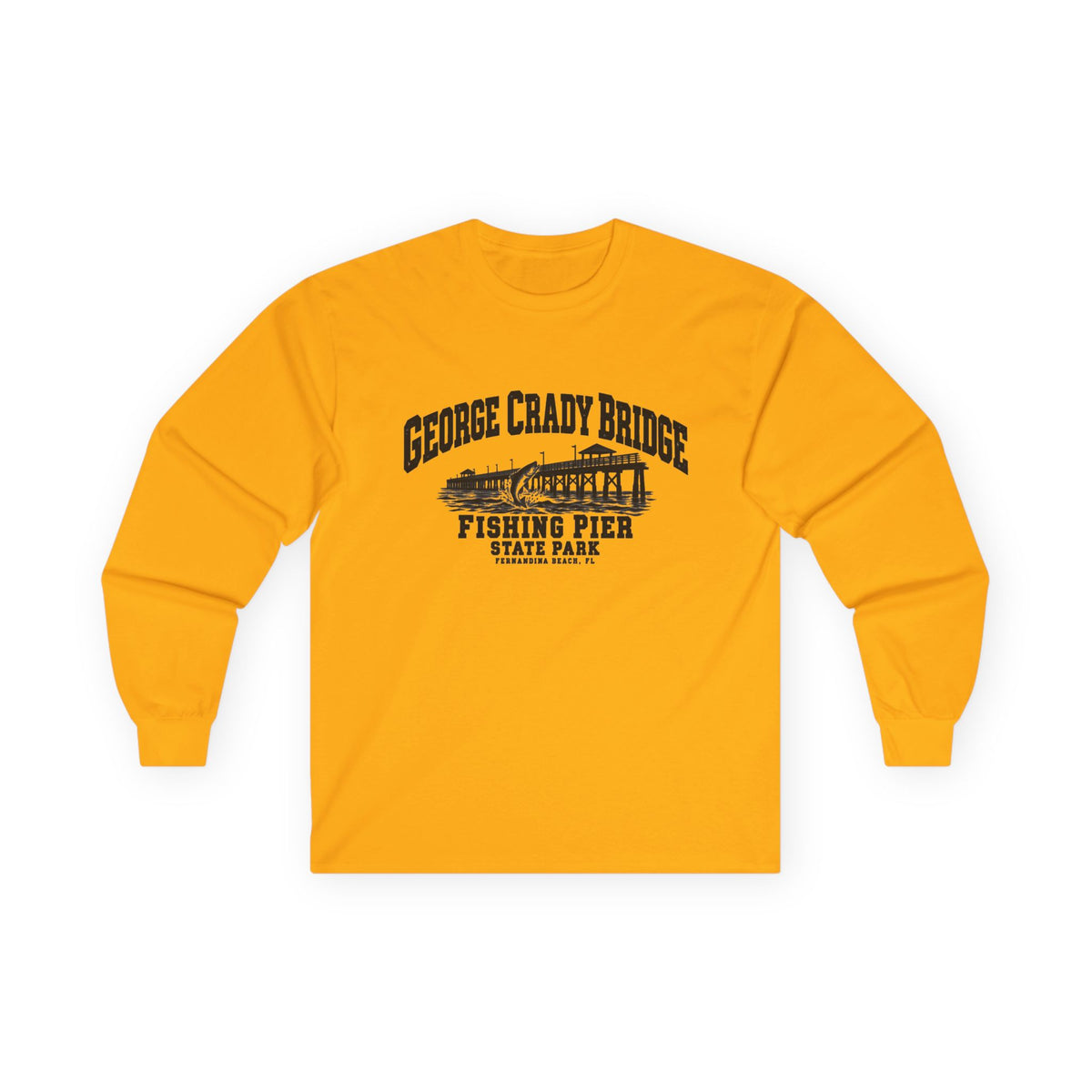 George Crady Bridge Fishing Pier State Park- Long Sleeve Tee
