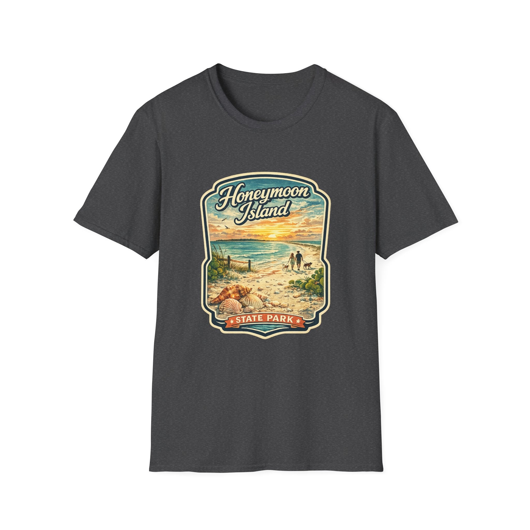 Honeymoon Island- Retro Tee