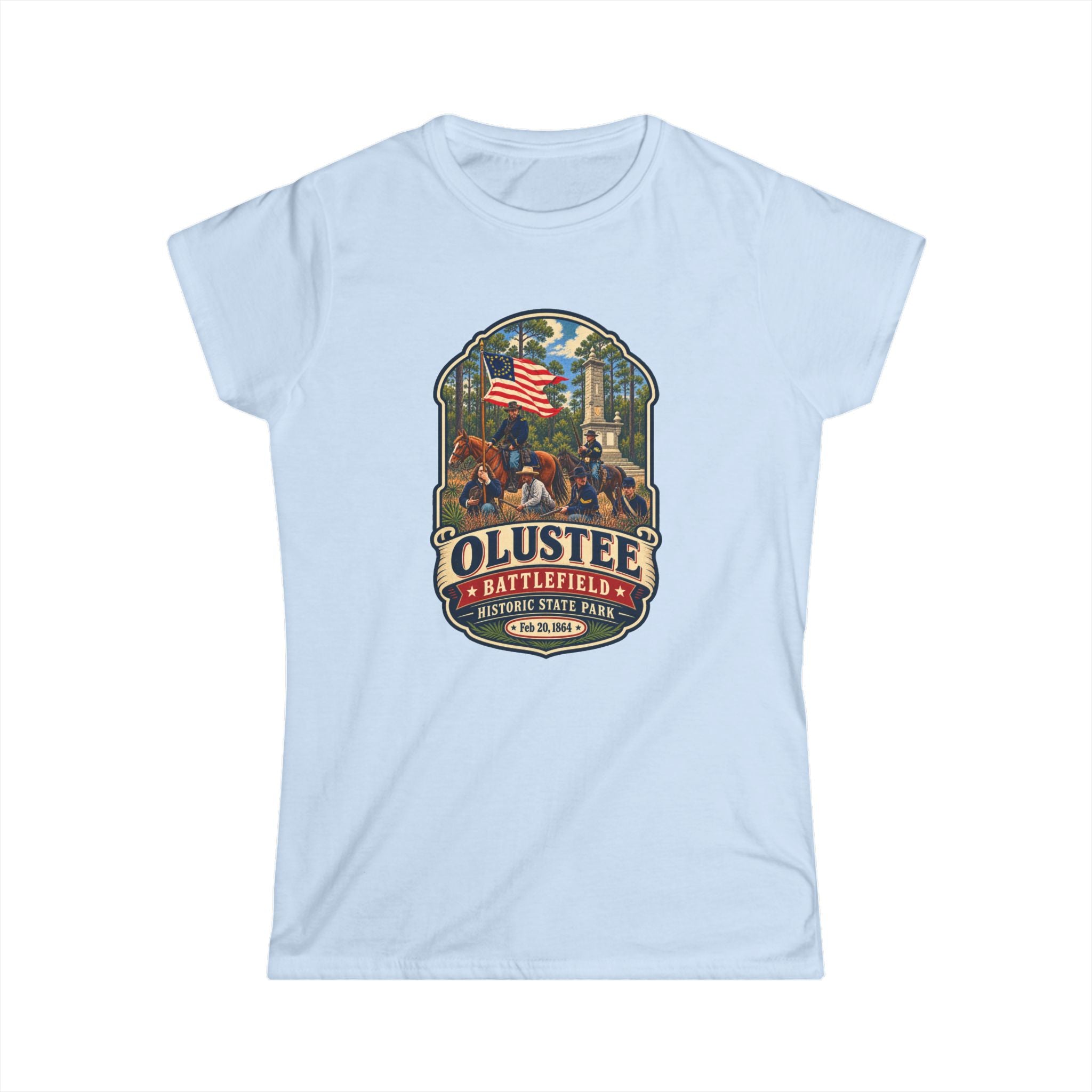 Olustee Battlefield- Vintage Tee