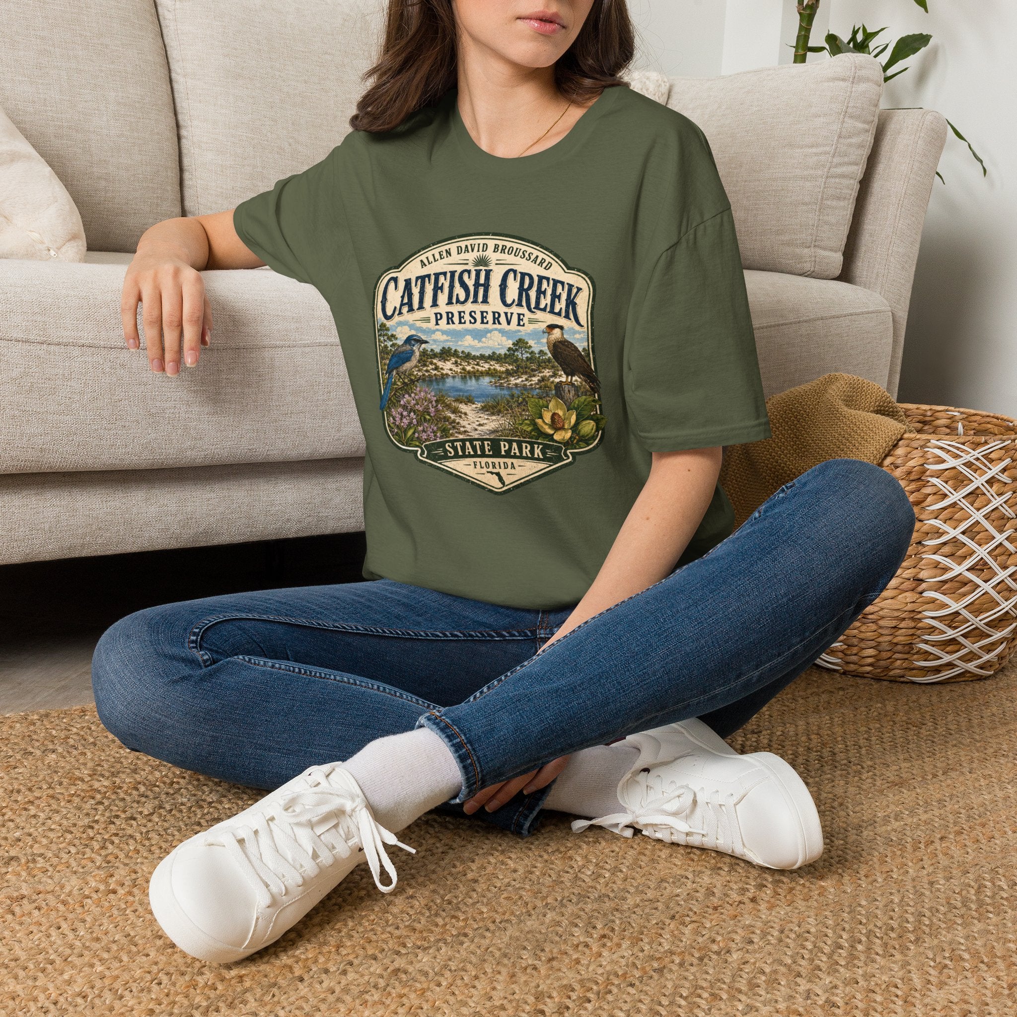 Catfish Creek — Retro Tee