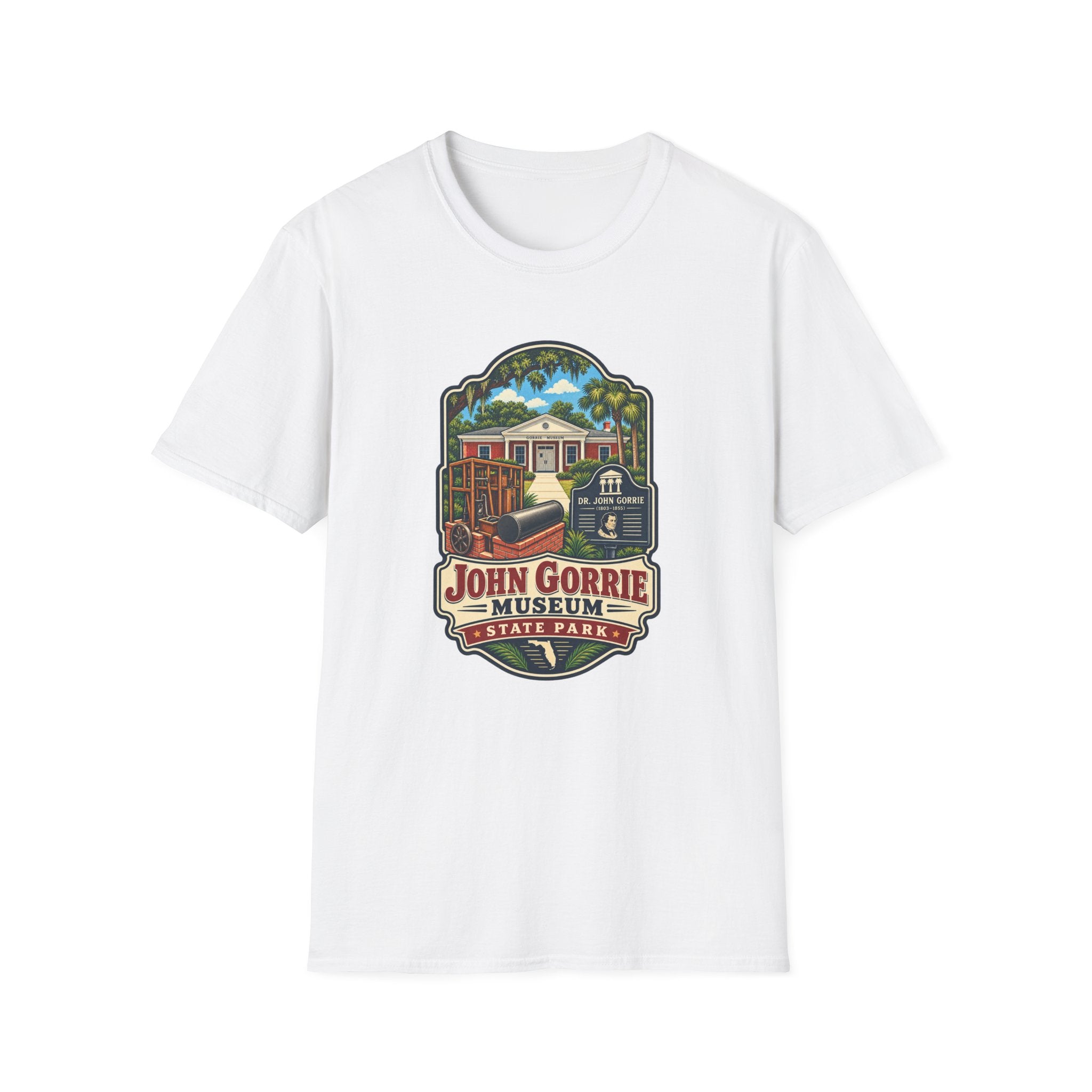 John Gorrie Museum- Retro Tee