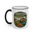 St. Sebastian River Mug — Accent Rim & Handle 11oz/15oz