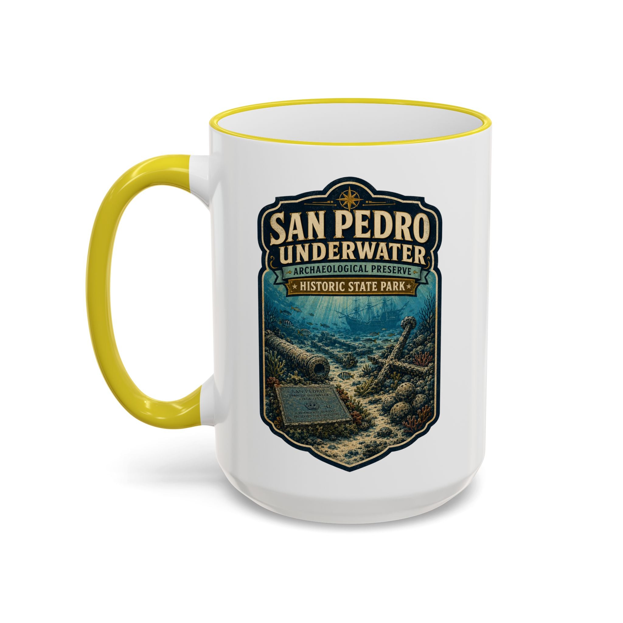 San Pedro Accent Rim & Handle 11oz/15oz