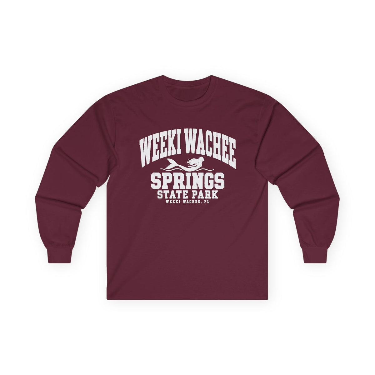 Weeki Wachee State Park Emblem- Long Sleeve Tee