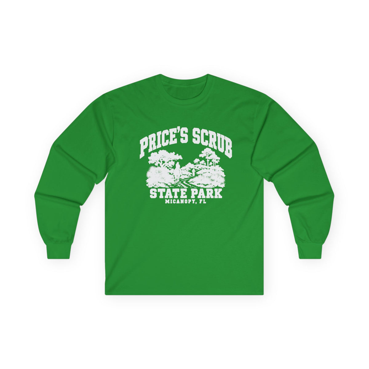 Price's Scrub State Park Vintage Emblem- Long Sleeve Tee