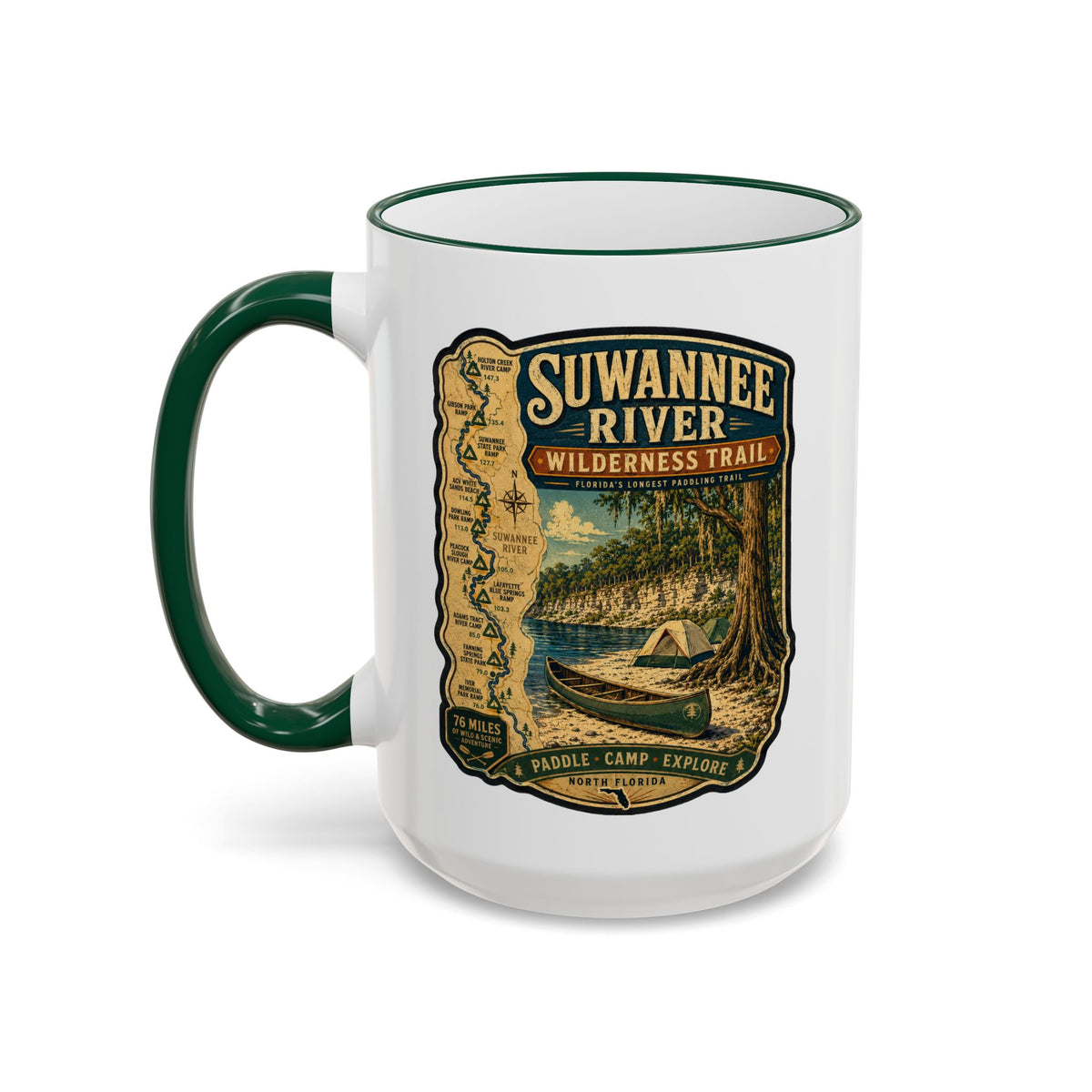 Suwannee River Wilderness Trail Accent Rim & Handle 11oz/15oz