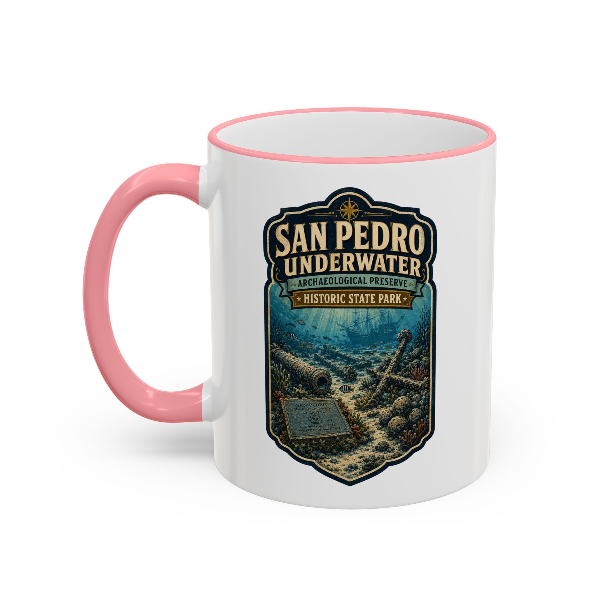 San Pedro Accent Rim & Handle 11oz/15oz