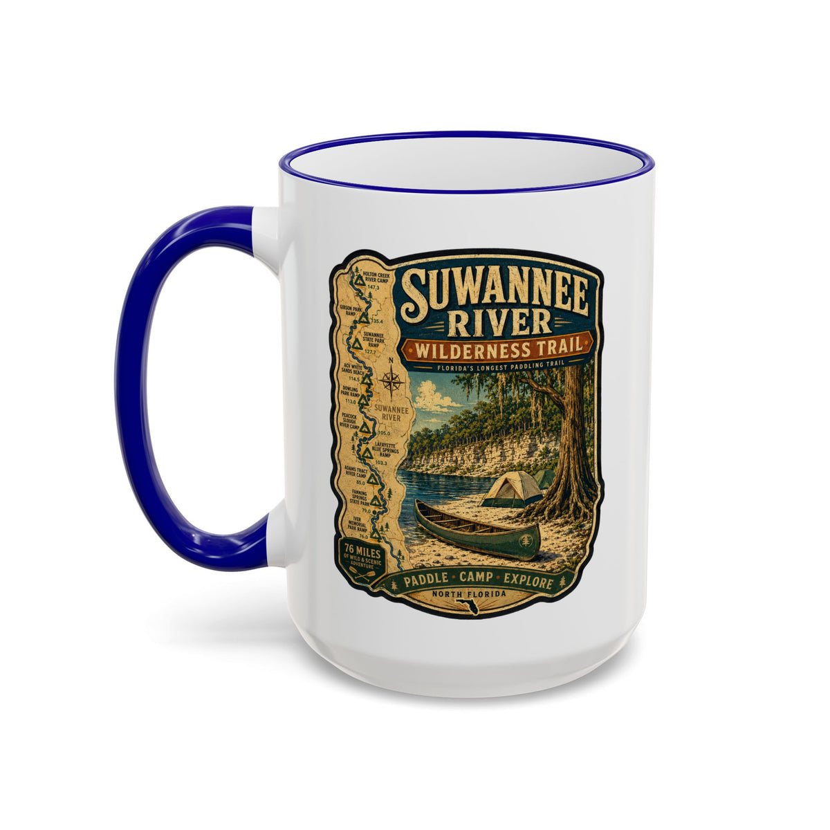 Suwannee River Wilderness Trail Accent Rim & Handle 11oz/15oz