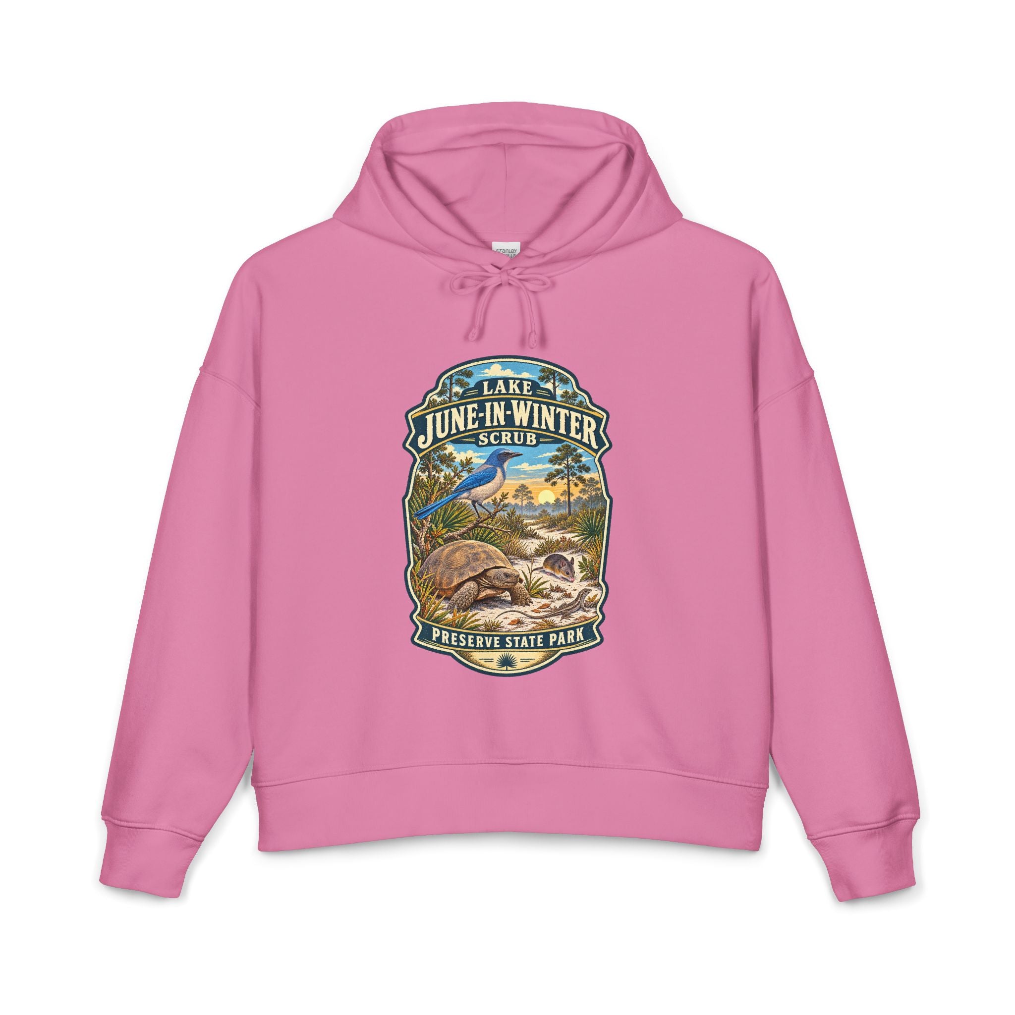 Lake June-in-Winter— Vintage Hoodie