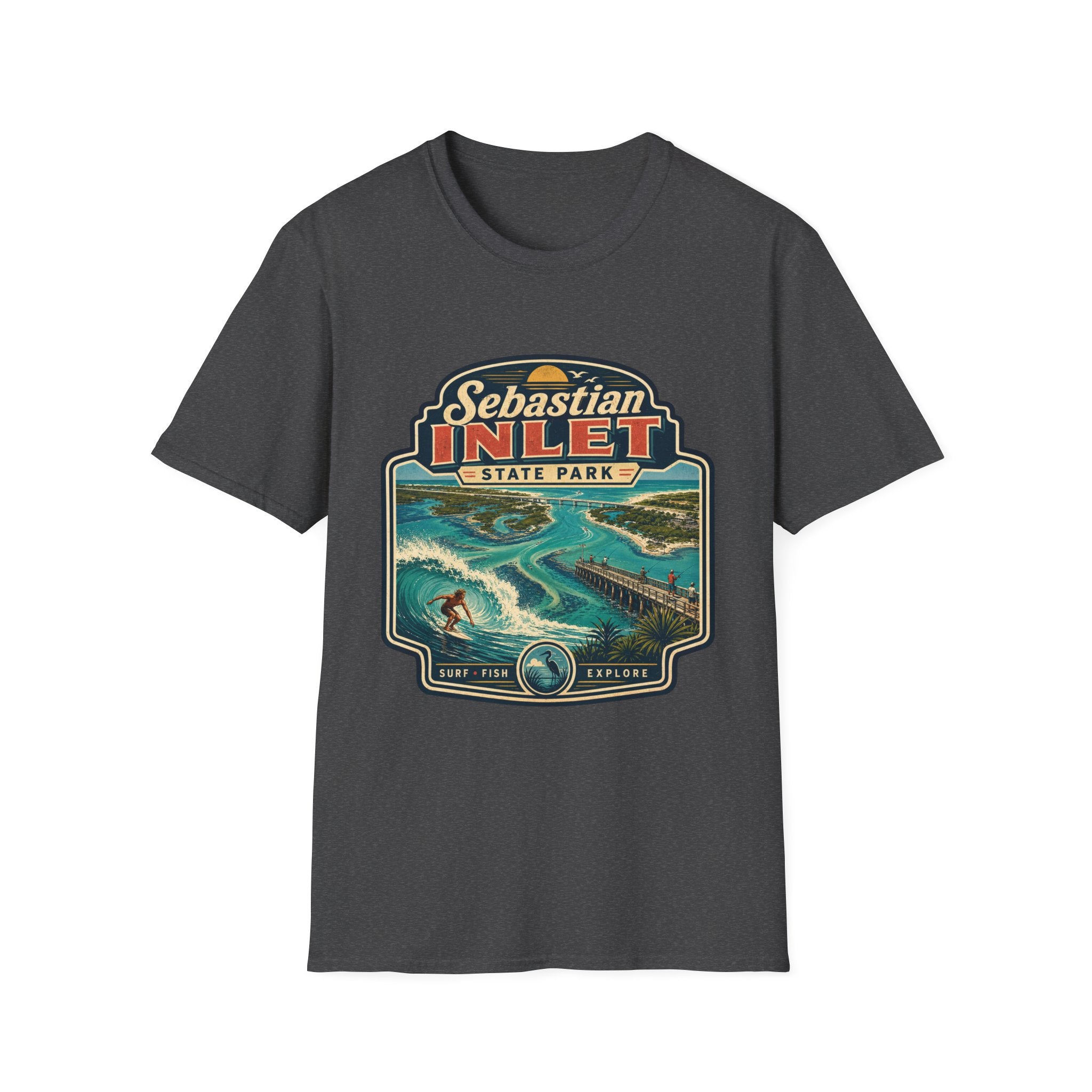 Sebastian Inlet - Retro Tee