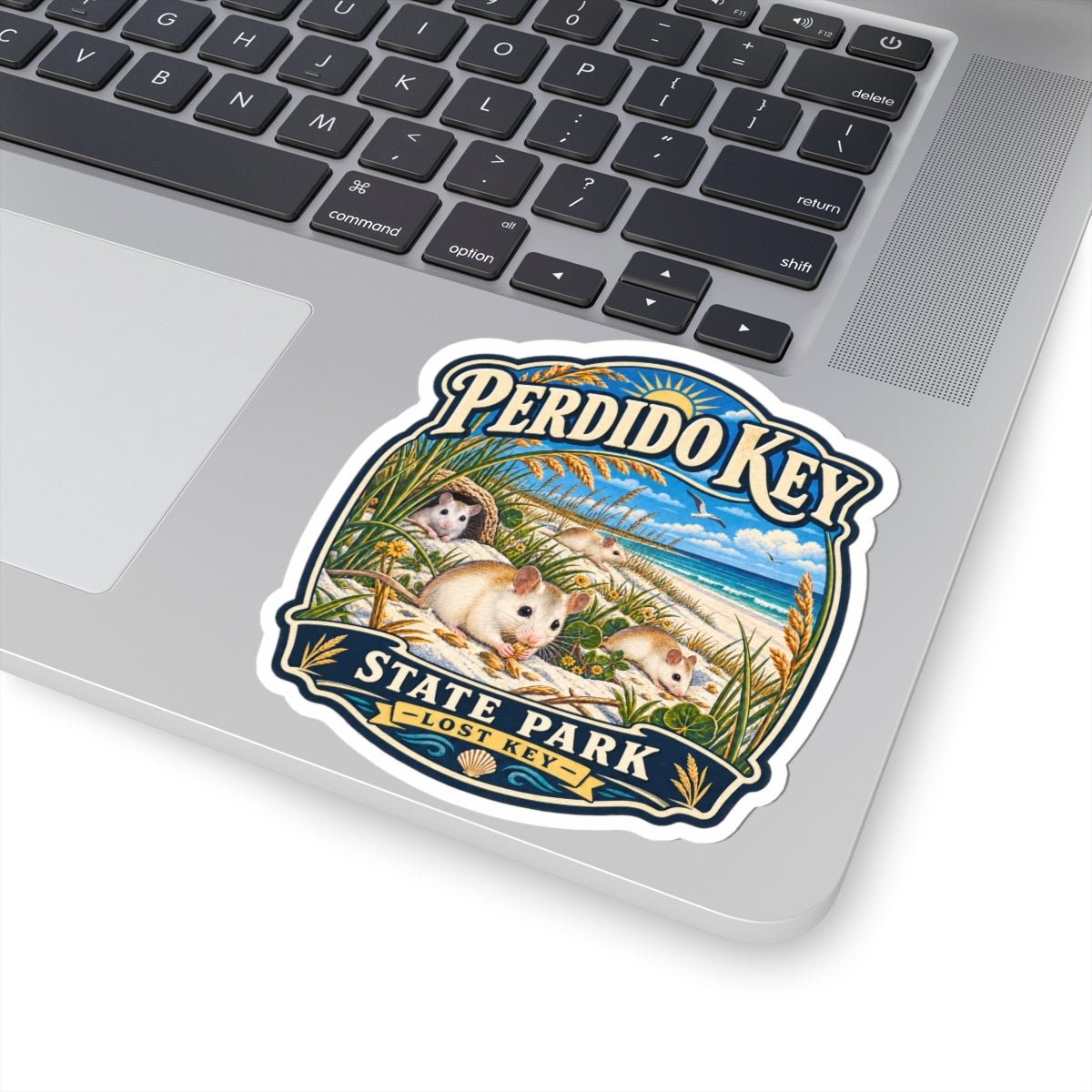 Perdido Key State Park Sticker — Beach Mice Kiss-Cut Decal