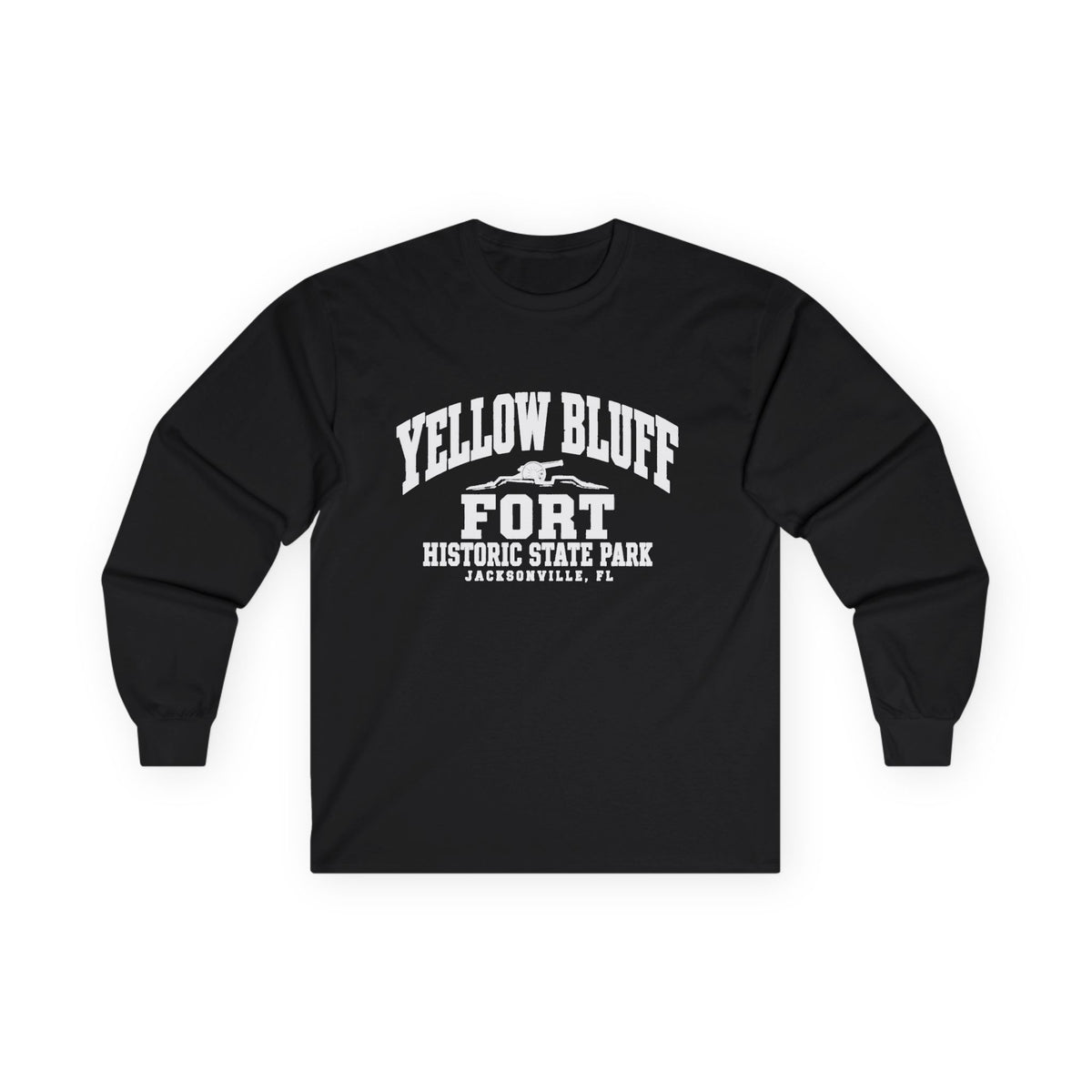 Yellowbluff Fort Historic State Park Logo- Long Sleeve Tee