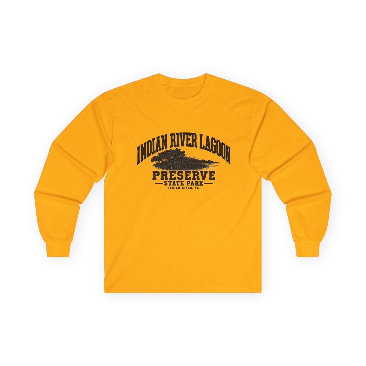 Indian River Lagoon Preserve State Park Logo- Long Sleeve Tee