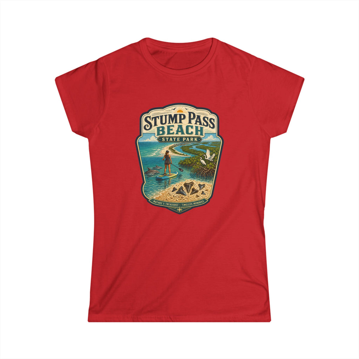 Stump Pass Beach- Vintage Tee