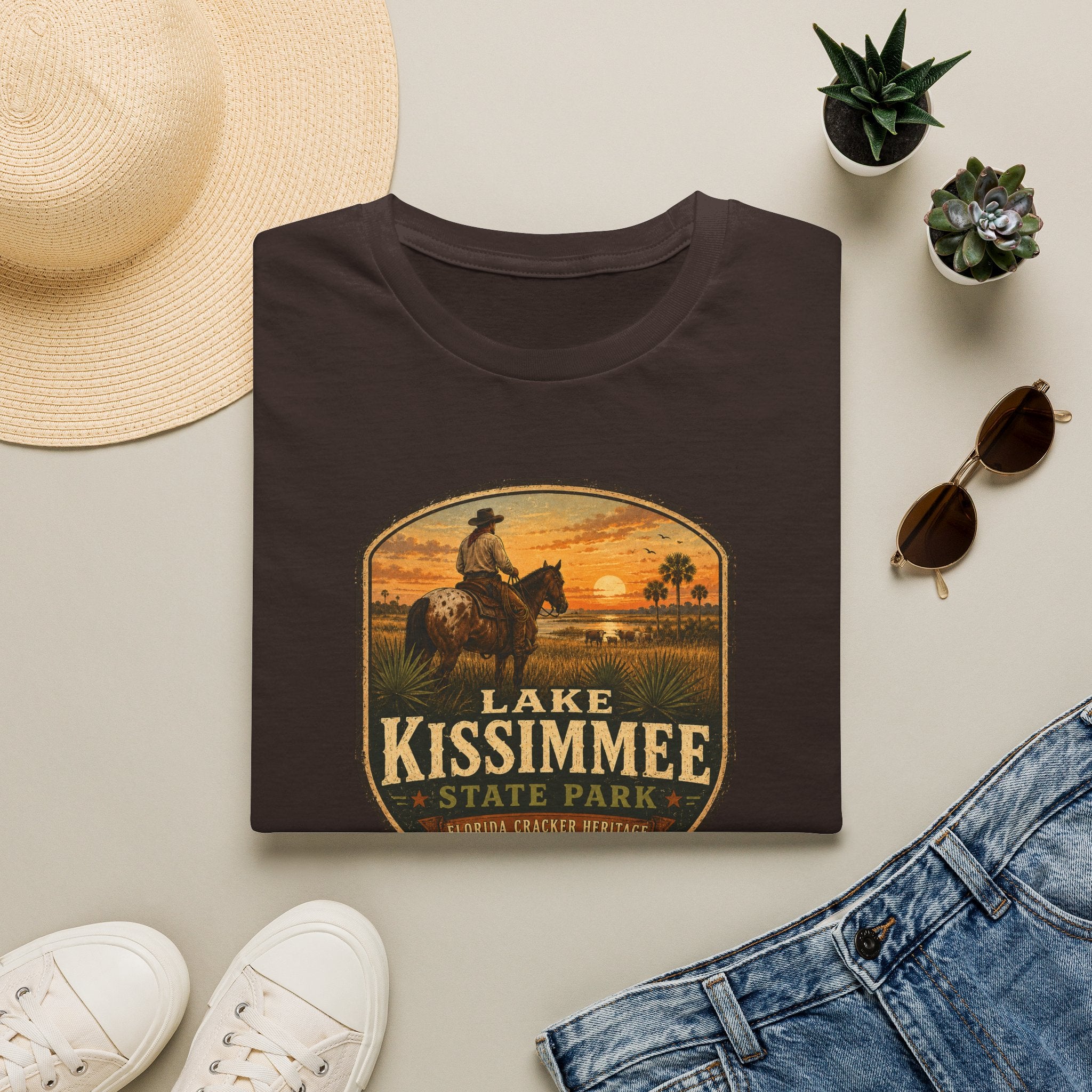 Lake Kissimmee — Retro Tee