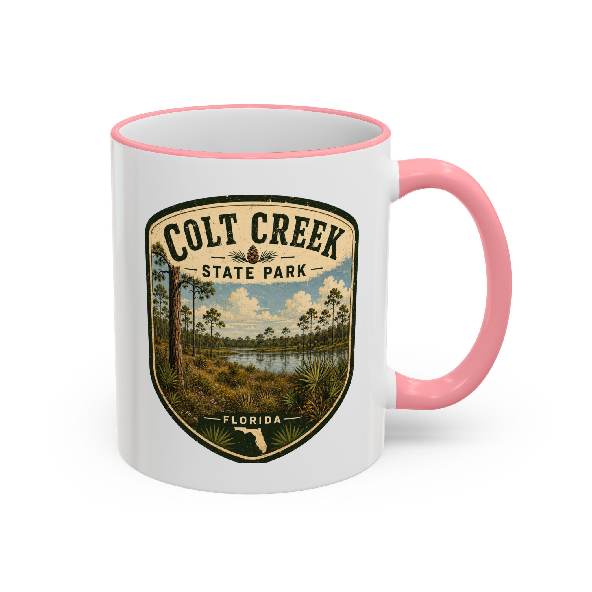 Colt Creek Meadow Mug — Accent Rim & Handle 11oz/15oz