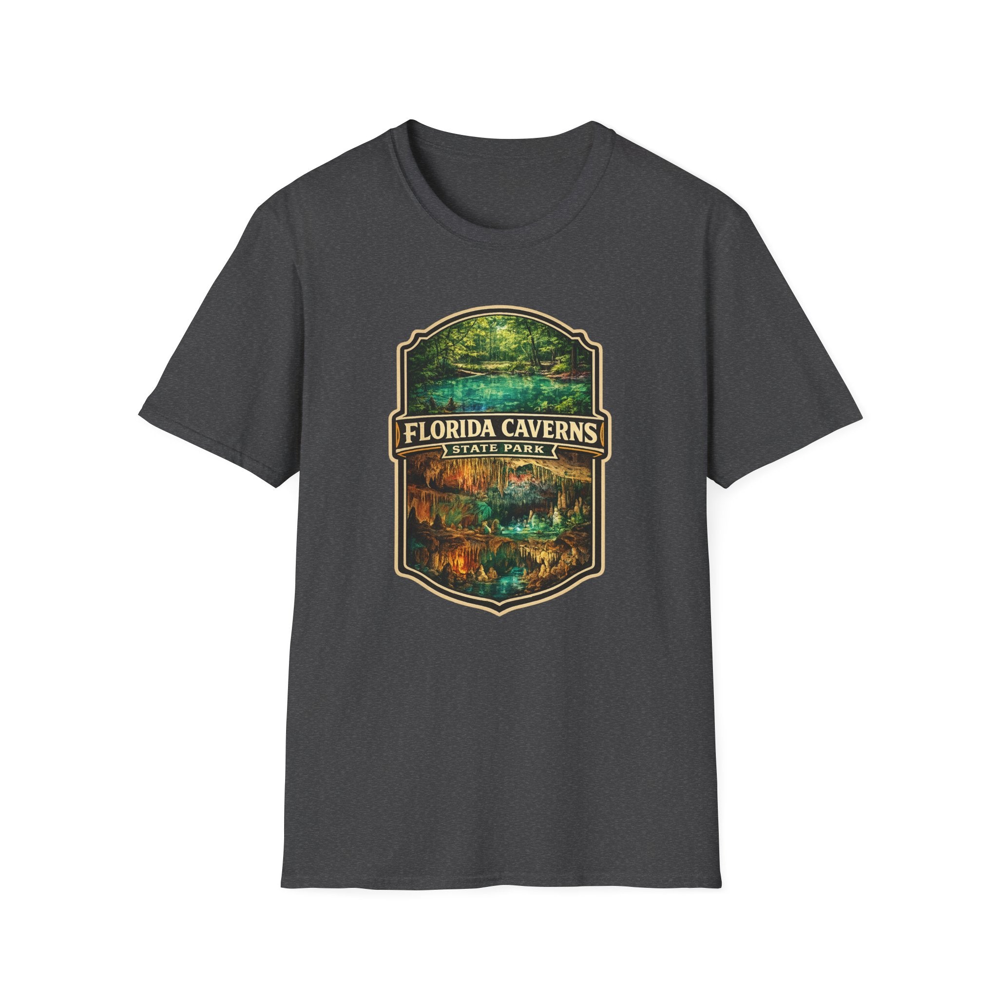 Florida Caverns- Retro Tee