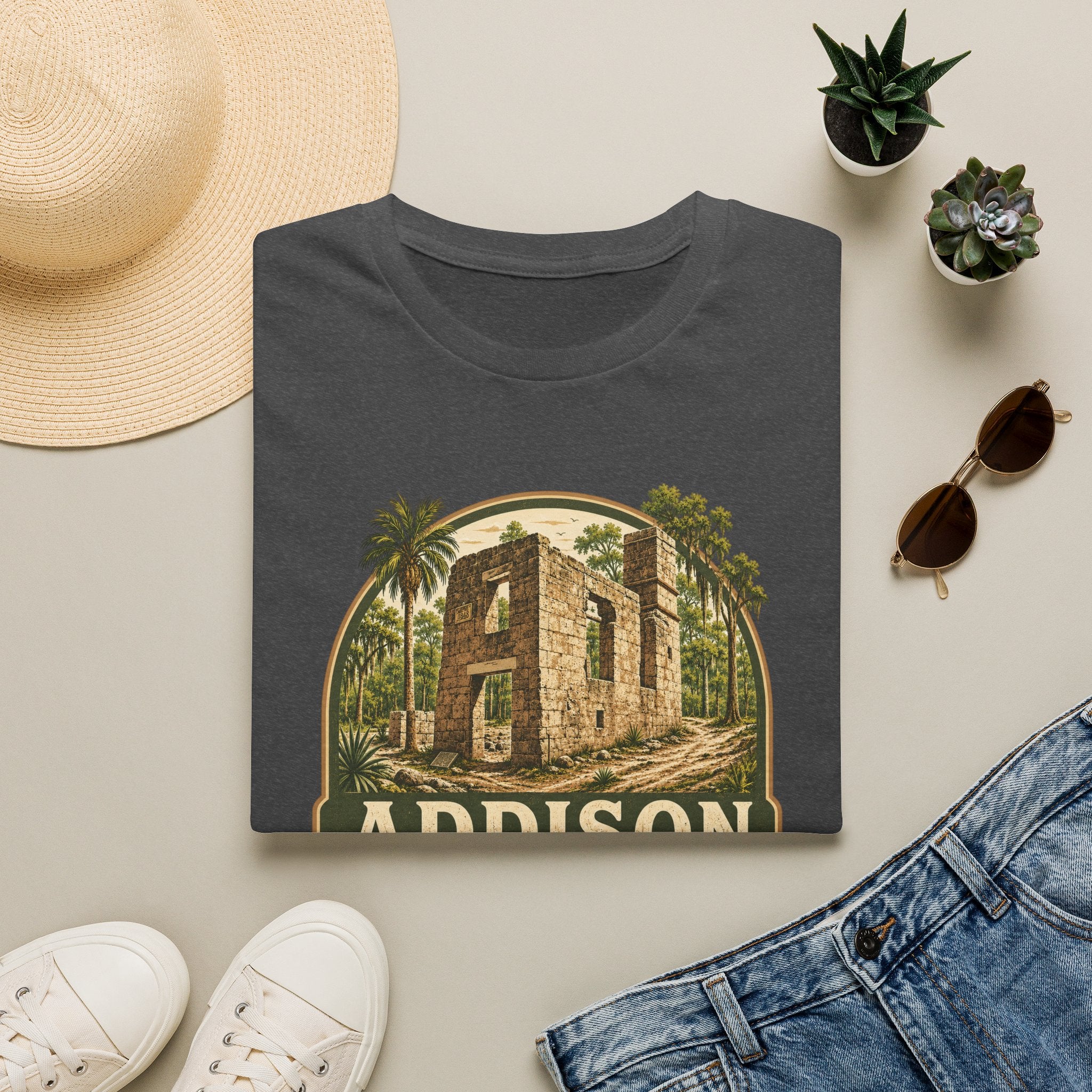 Addison Blockhouse — Retro Tee