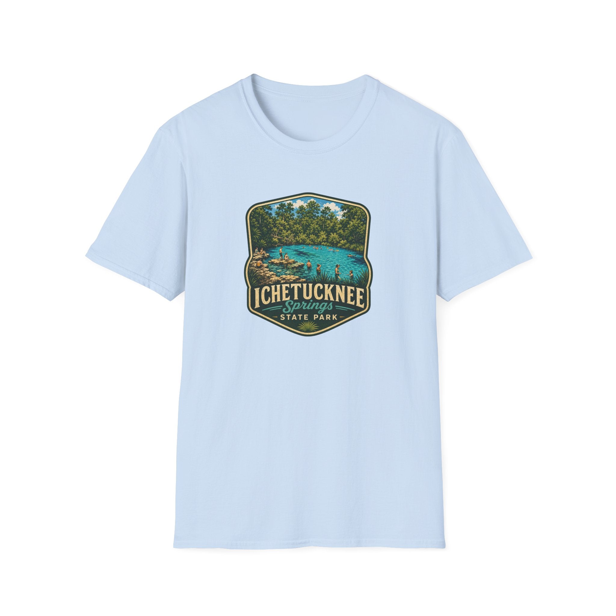 Ichetucknee Springs — Retro Tee