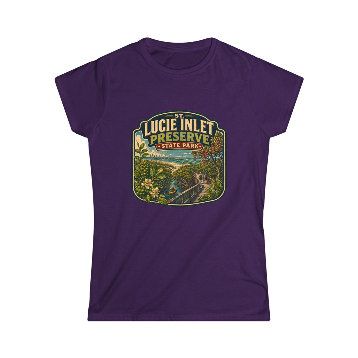St. Lucie Inlet- Vintage Tee