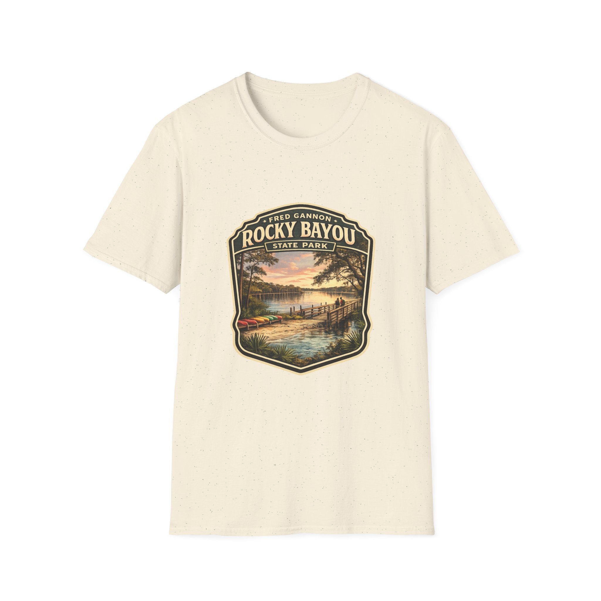 Rocky Bayou- Retro Tee