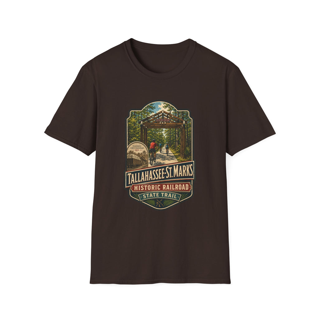 Tallahassee - St. Marks Trail  - Retro Tee