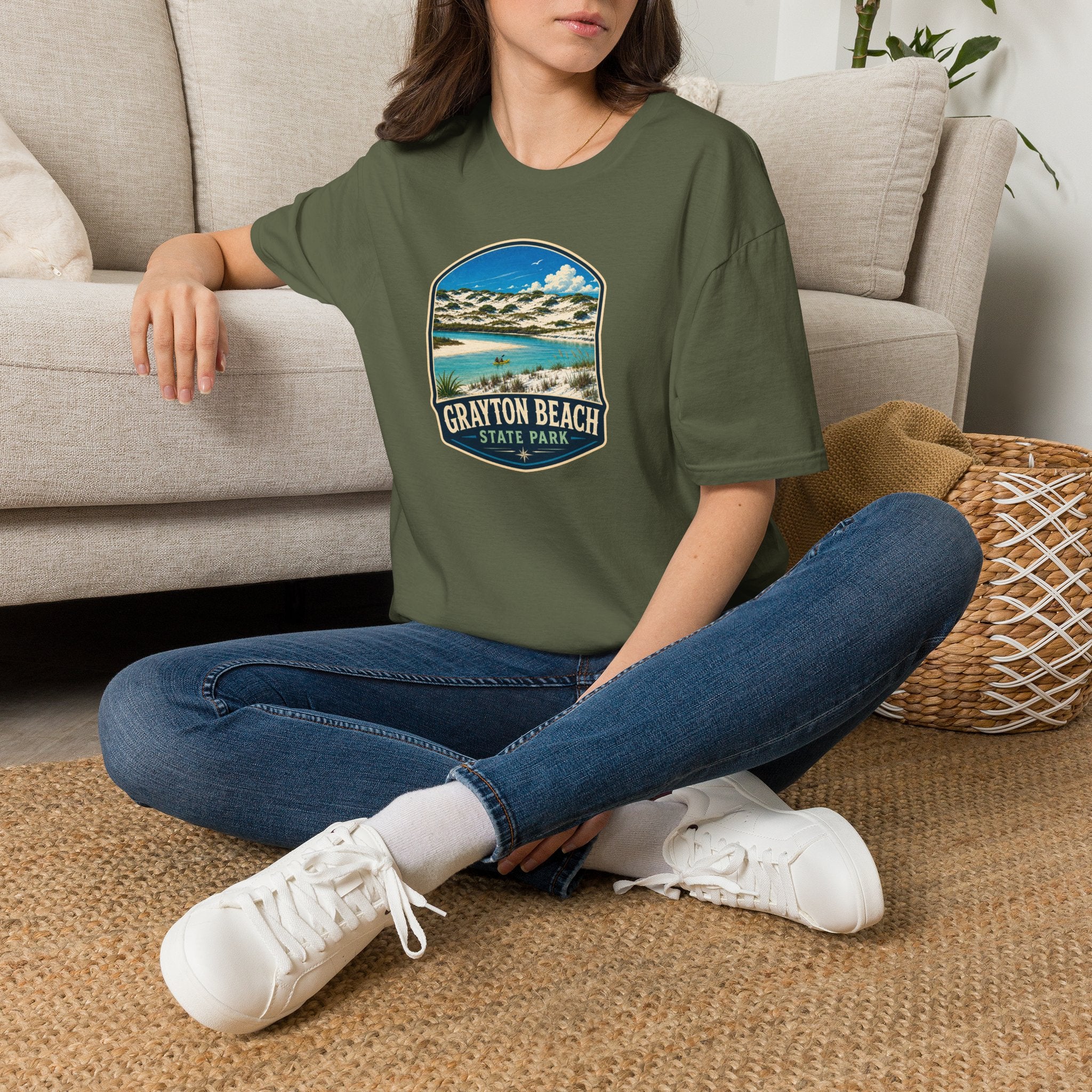 Grayton Beach — Retro Tee