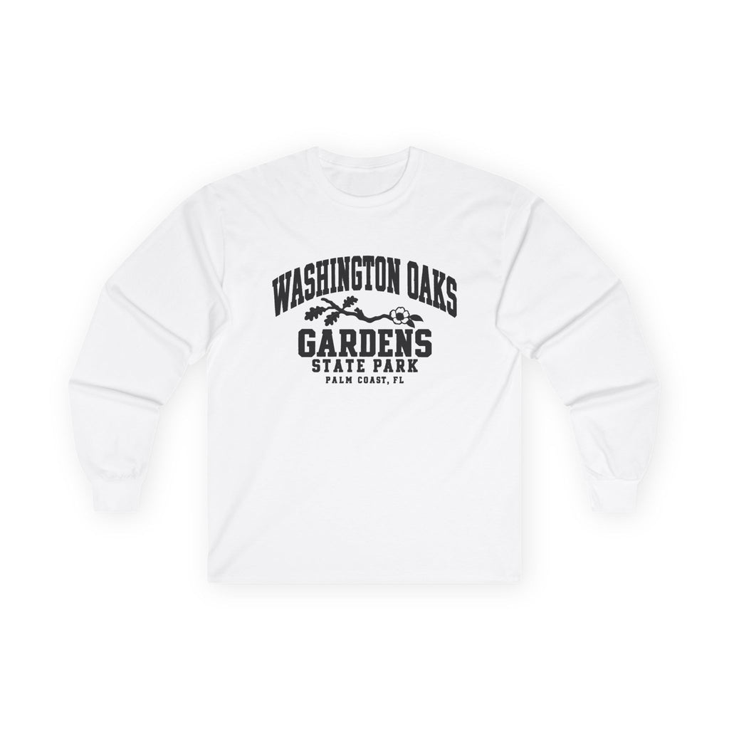 Washington Oaks Gardens State Park Logo- Long Sleeve Tee