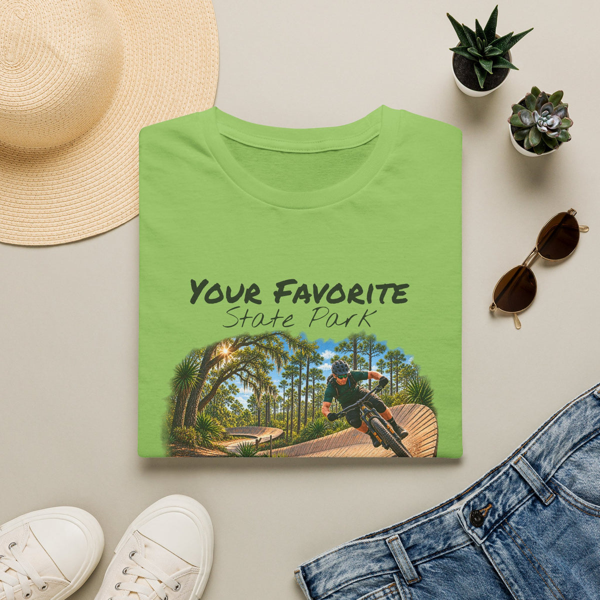 CUSTOMIZABLE Bike Course- Retro Tee