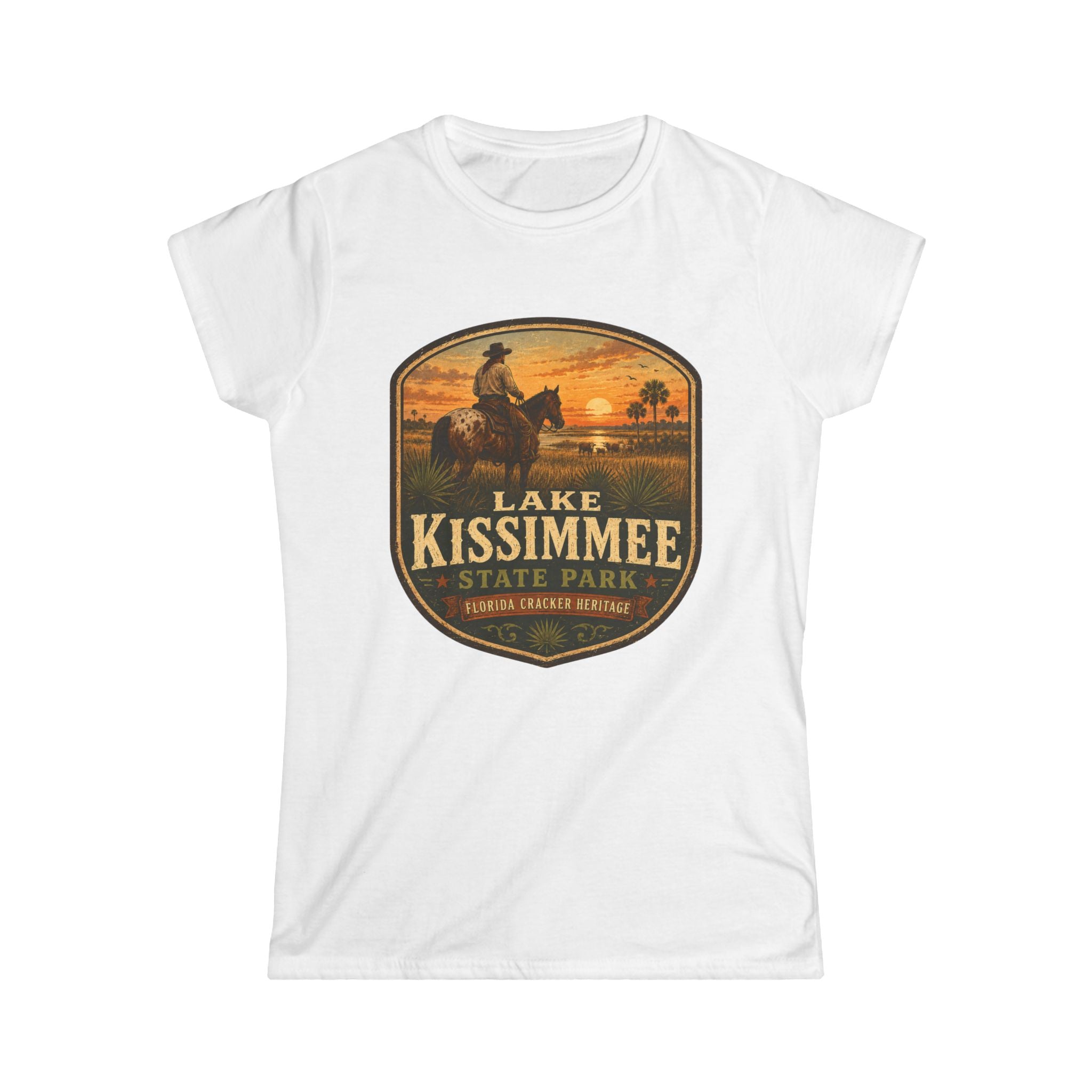 Lake Kissimmee- Vintage Sunset Tee