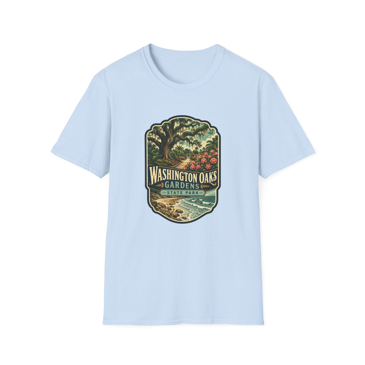 Washington Oaks — Retro Tee