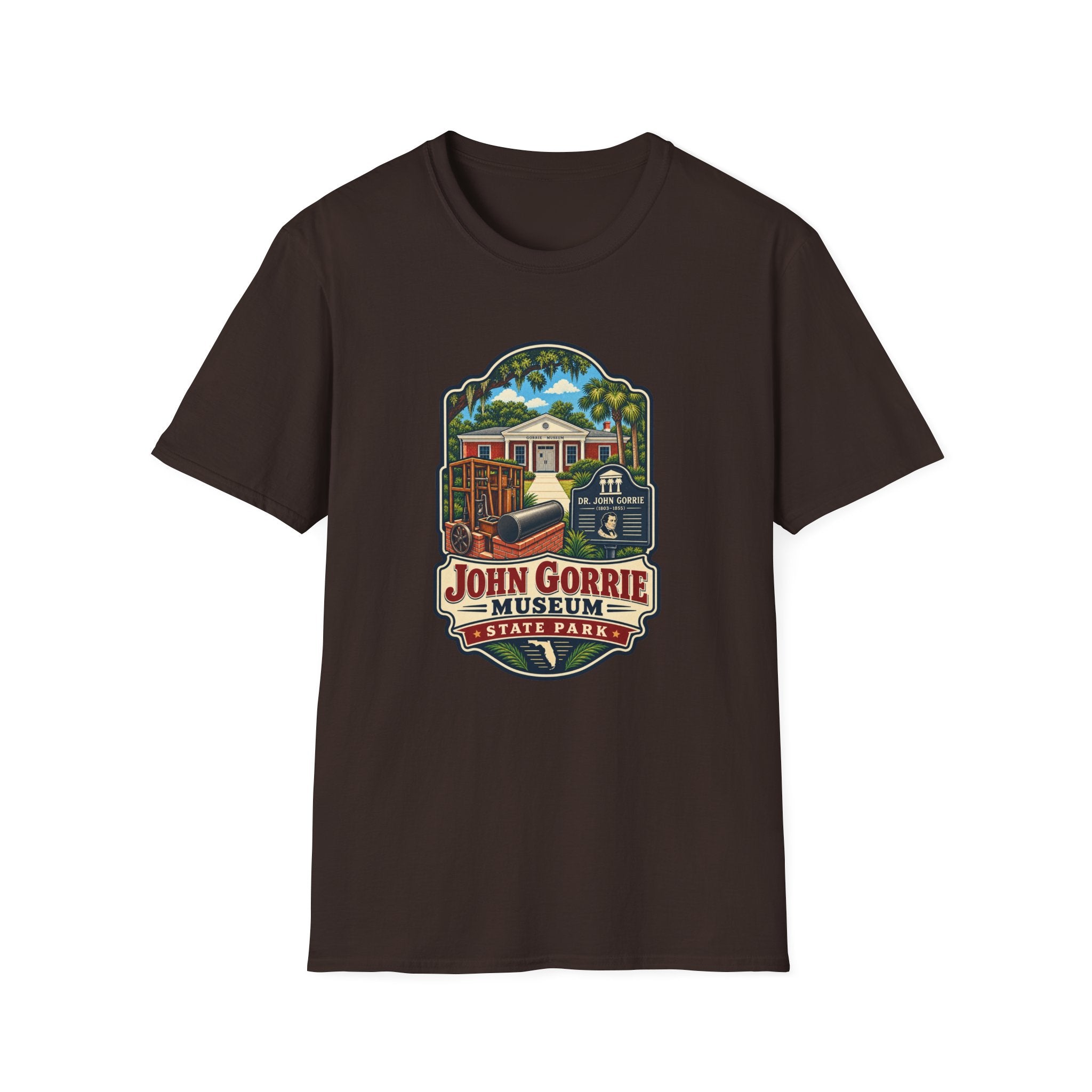John Gorrie Museum- Retro Tee