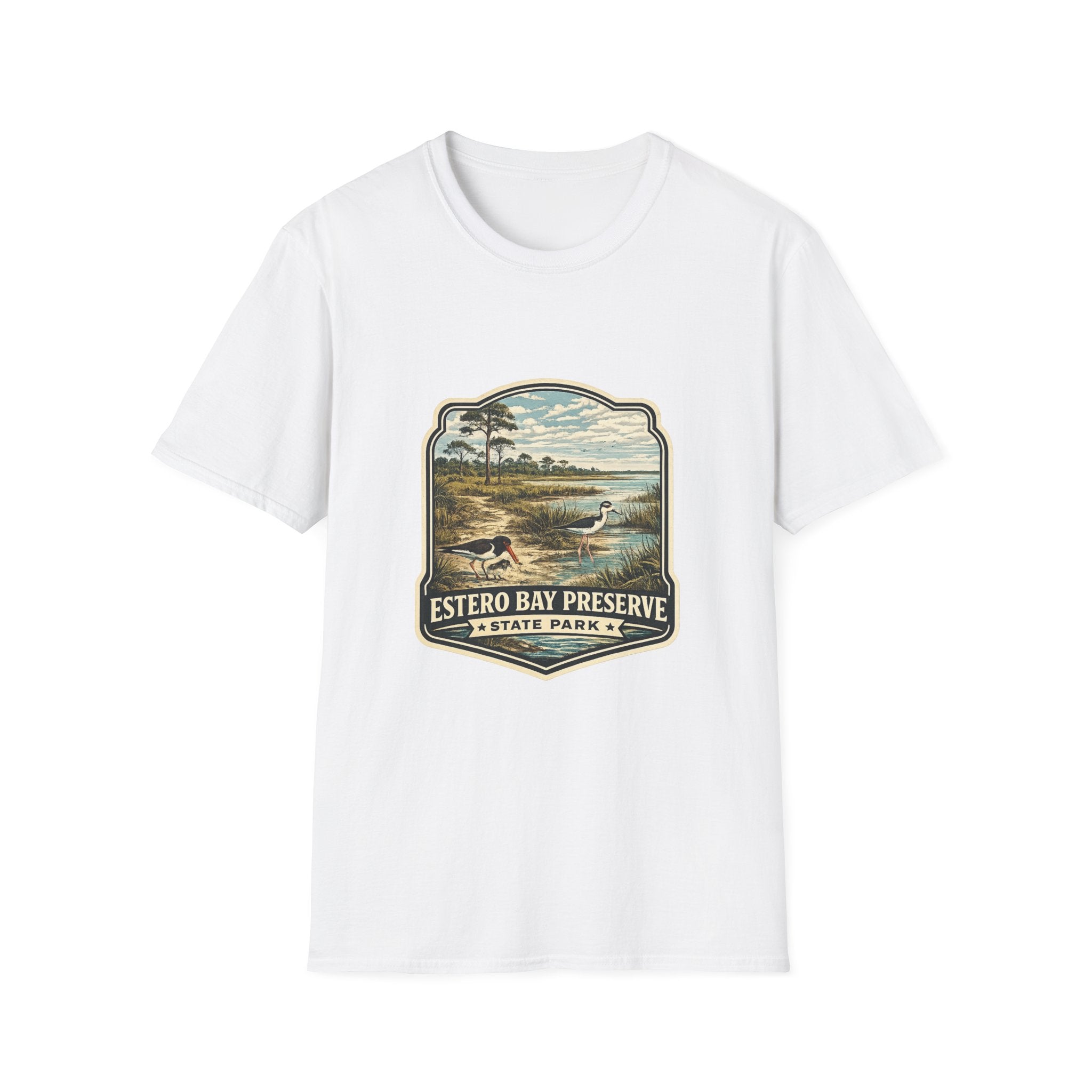 Estero Bay- Retro Tee