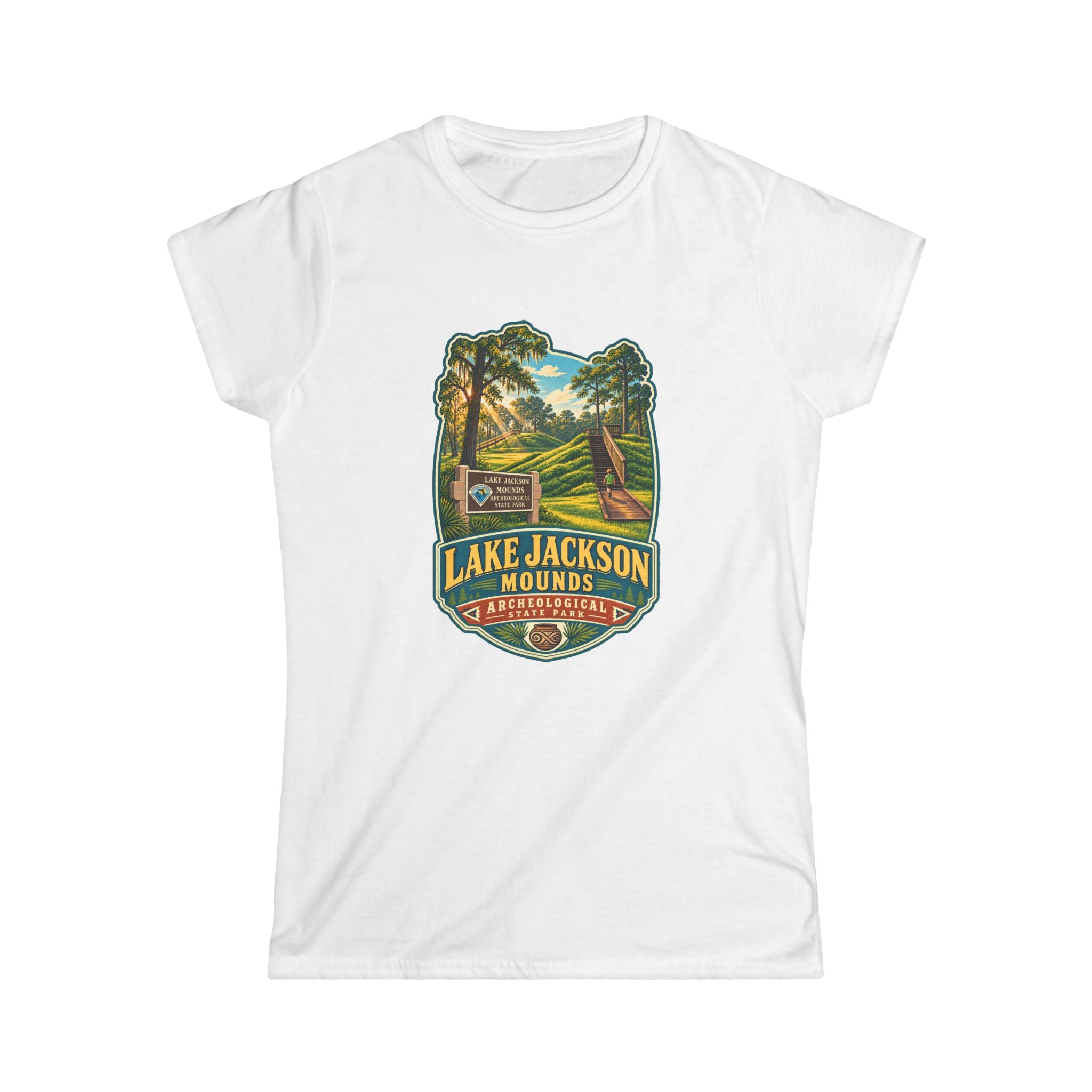 Lake Jackson Mounds- Vintage Tee